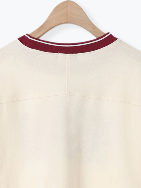 Samansa Mos2「ワッペンロゴスウェット」|Tシャツ・カットソー|