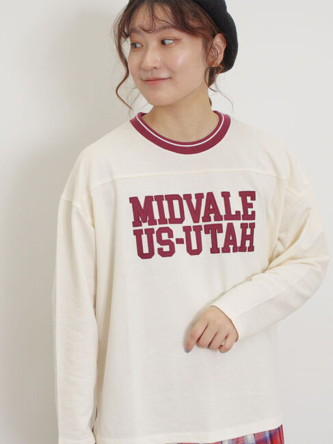 Samansa Mos2「ワッペンロゴスウェット」|Tシャツ・カットソー|キナリ