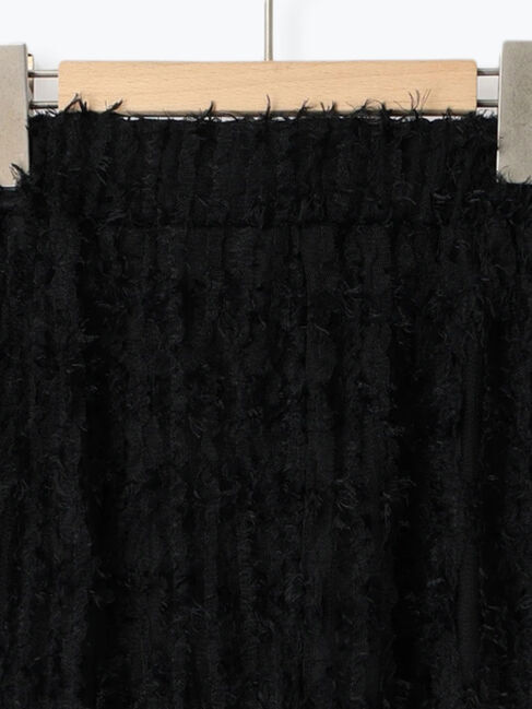 Samansa Mos2 blue「フリンジレーススカート」|スカート|