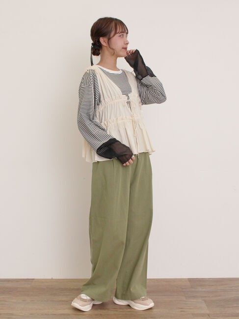 Samansa Mos2「【M/Lサイズ】柄アソートストレートパンツ」|その他|