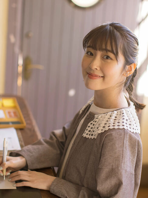 Samansa Mos2「【ゆべし&times;Samansa Mos2】襟取り外しブラウス」|シャツ・ブラウス|