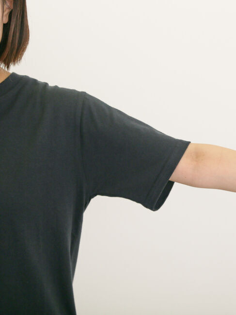 Samansa Mos2「花瓶柄コード刺繍Tシャツ」|Tシャツ・カットソー|