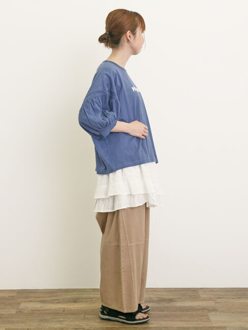 Samansa Mos2「製品染めバイオ加工切替パンツ」|その他|