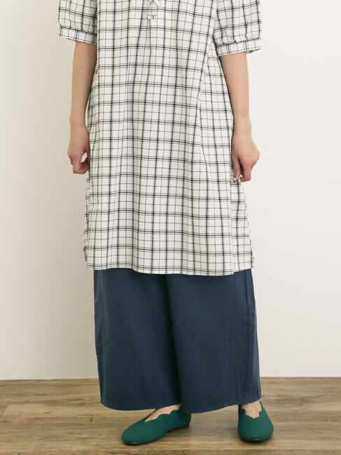 Samansa Mos2「製品染めバイオ加工切替パンツ」|その他|