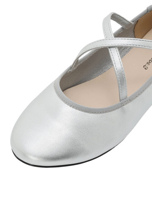 Samansa Mos2「クロスストラップバレエシューズ」|ビジネス・ドレスシューズ|