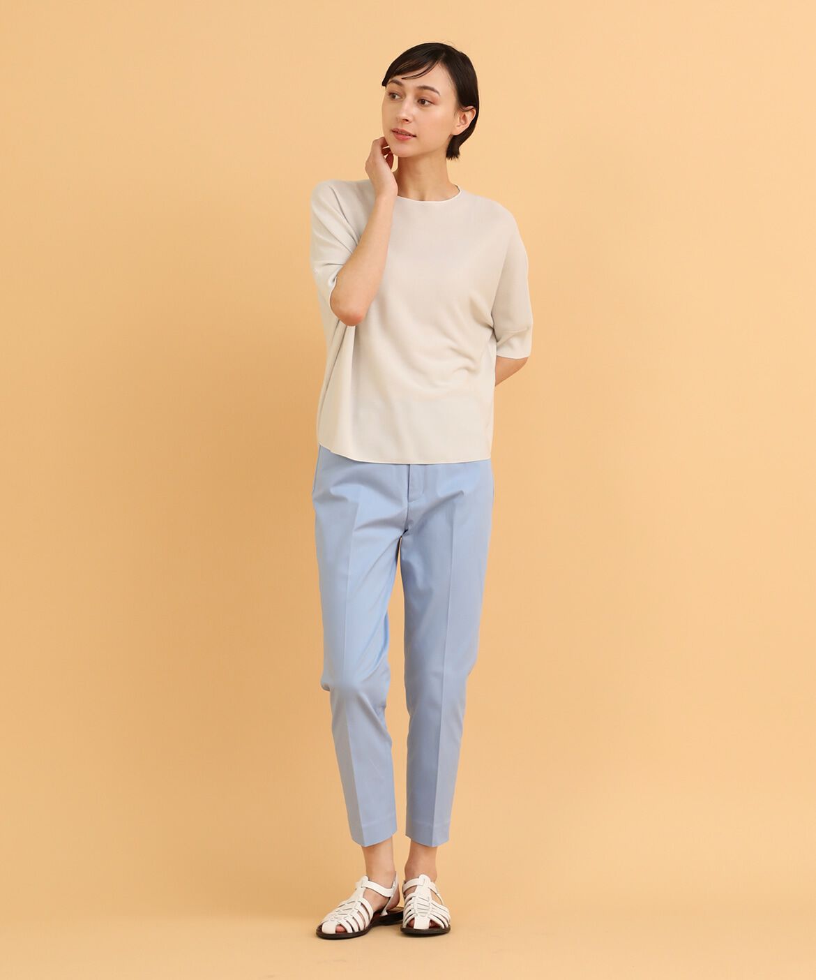 DAY by DAY it&rsquo;s international「《丈長めサイズ/股下68cm・69cm》ベーシックコットンストレートパンツ」|その他|