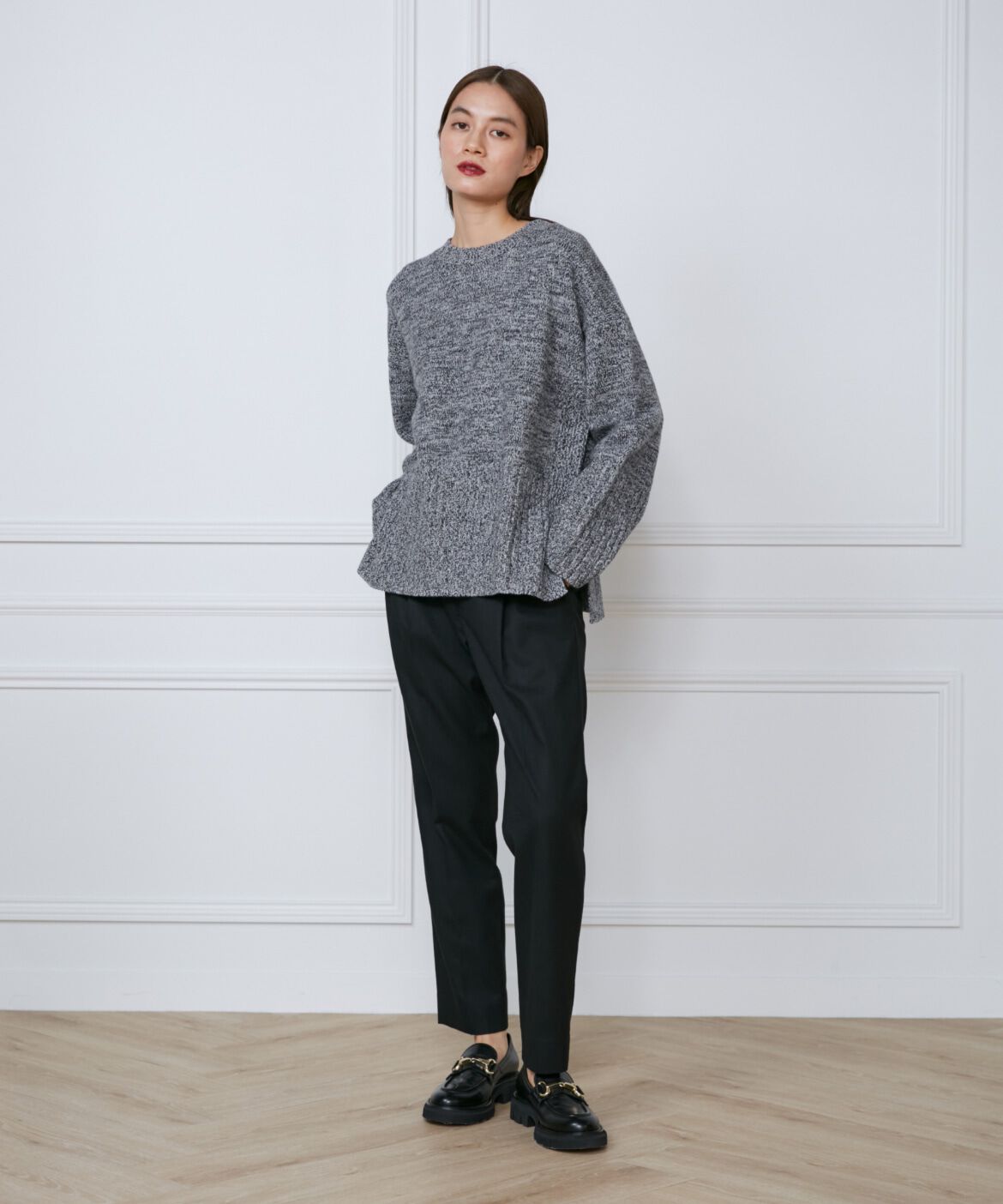 INED「ワンタックテーパードパンツ」|その他|