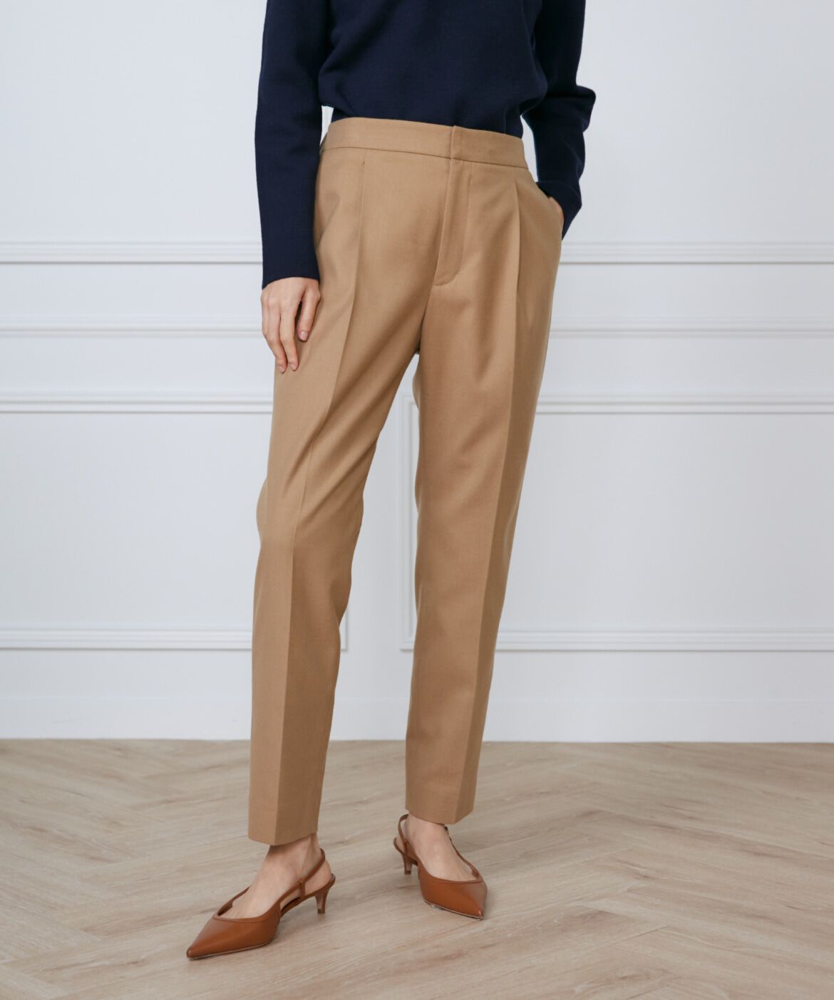 INED「ワンタックテーパードパンツ」|その他|