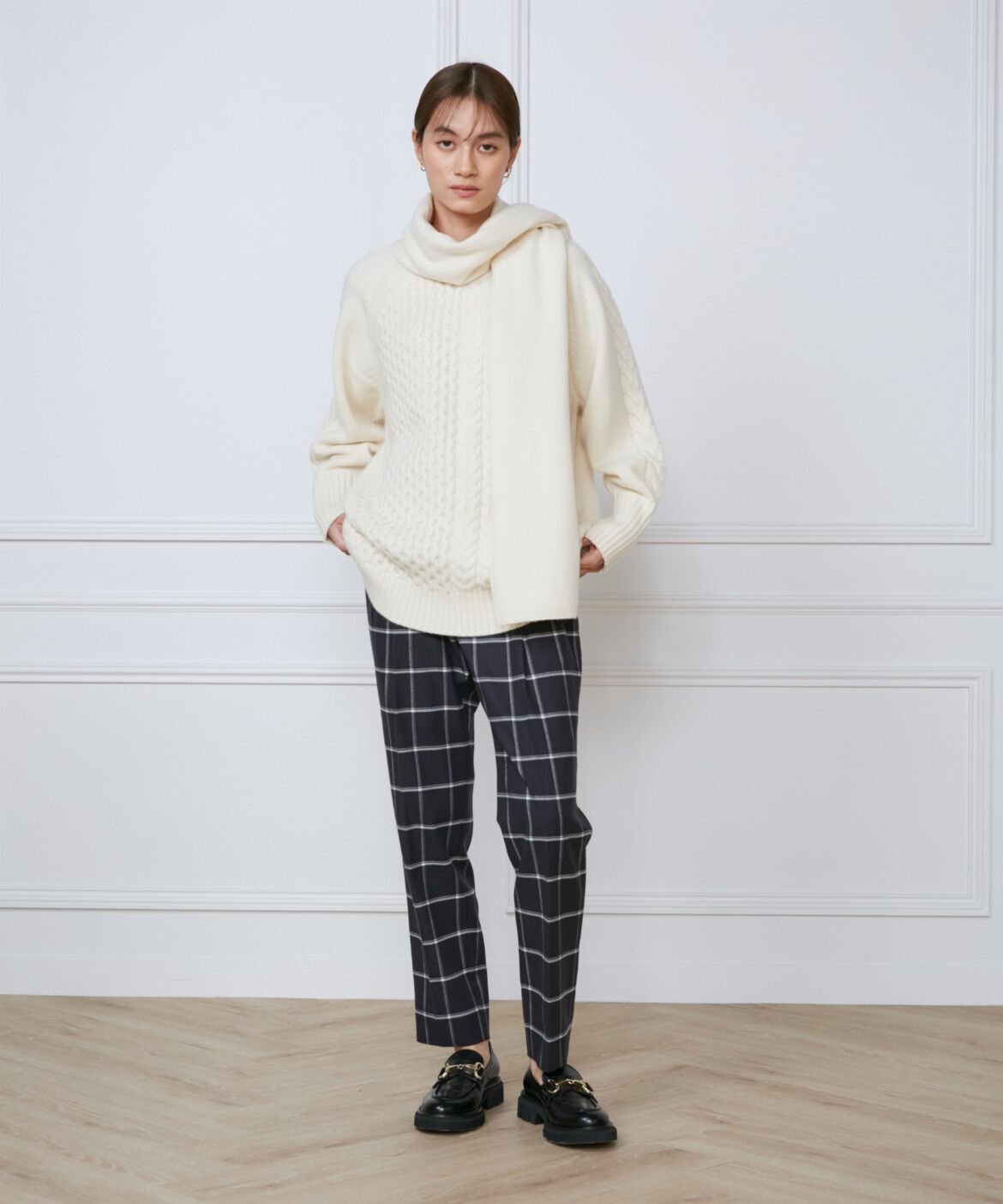 INED「ワンタックテーパードパンツ」|その他|