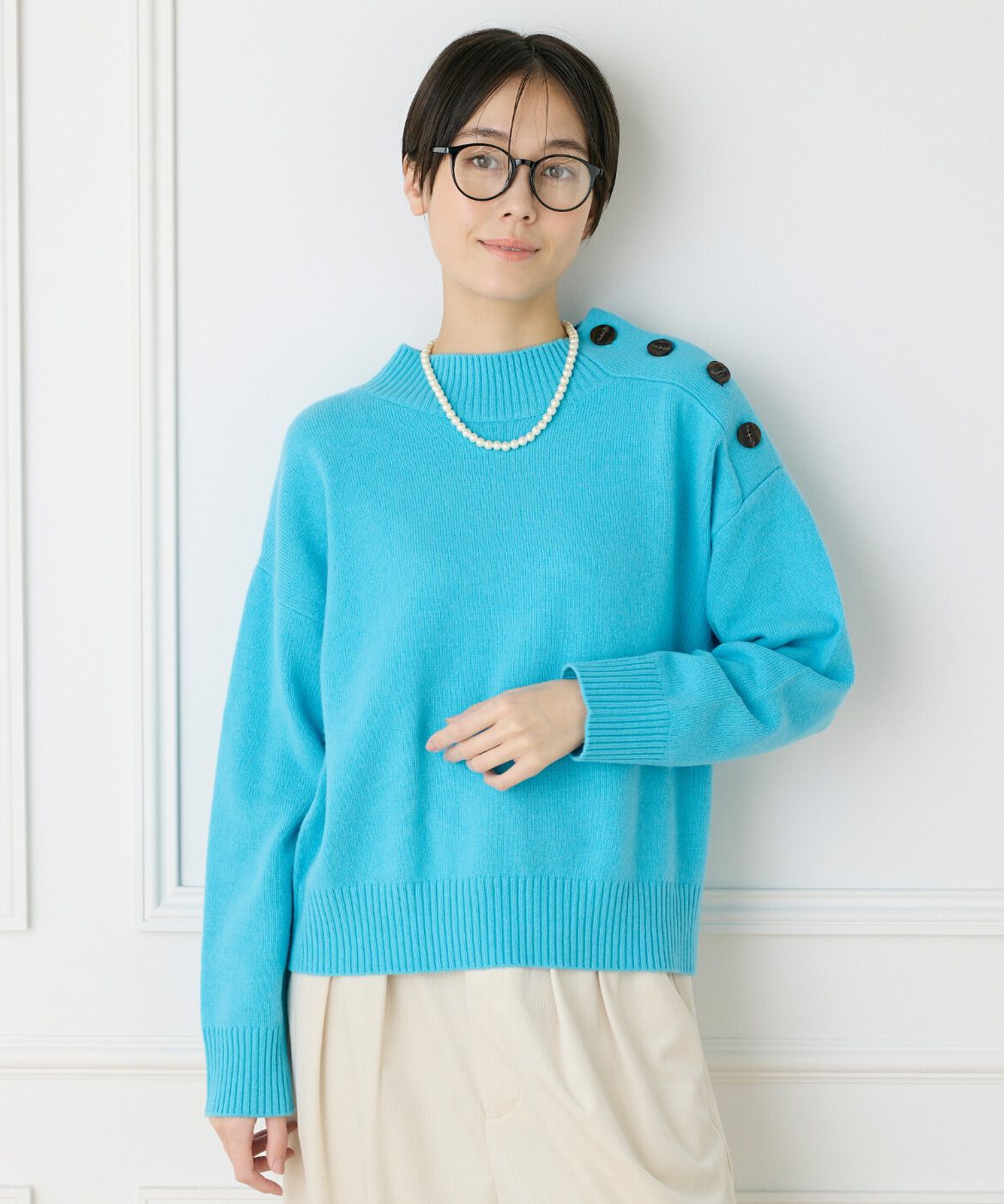 DAY by DAY it&rsquo;s international「ウール肩ボタンニットプルオーバー」|ニット・セーター|