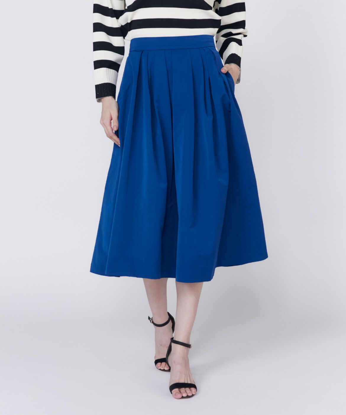 Maglie le cassetto「タックボリュームスカート」|フレア|