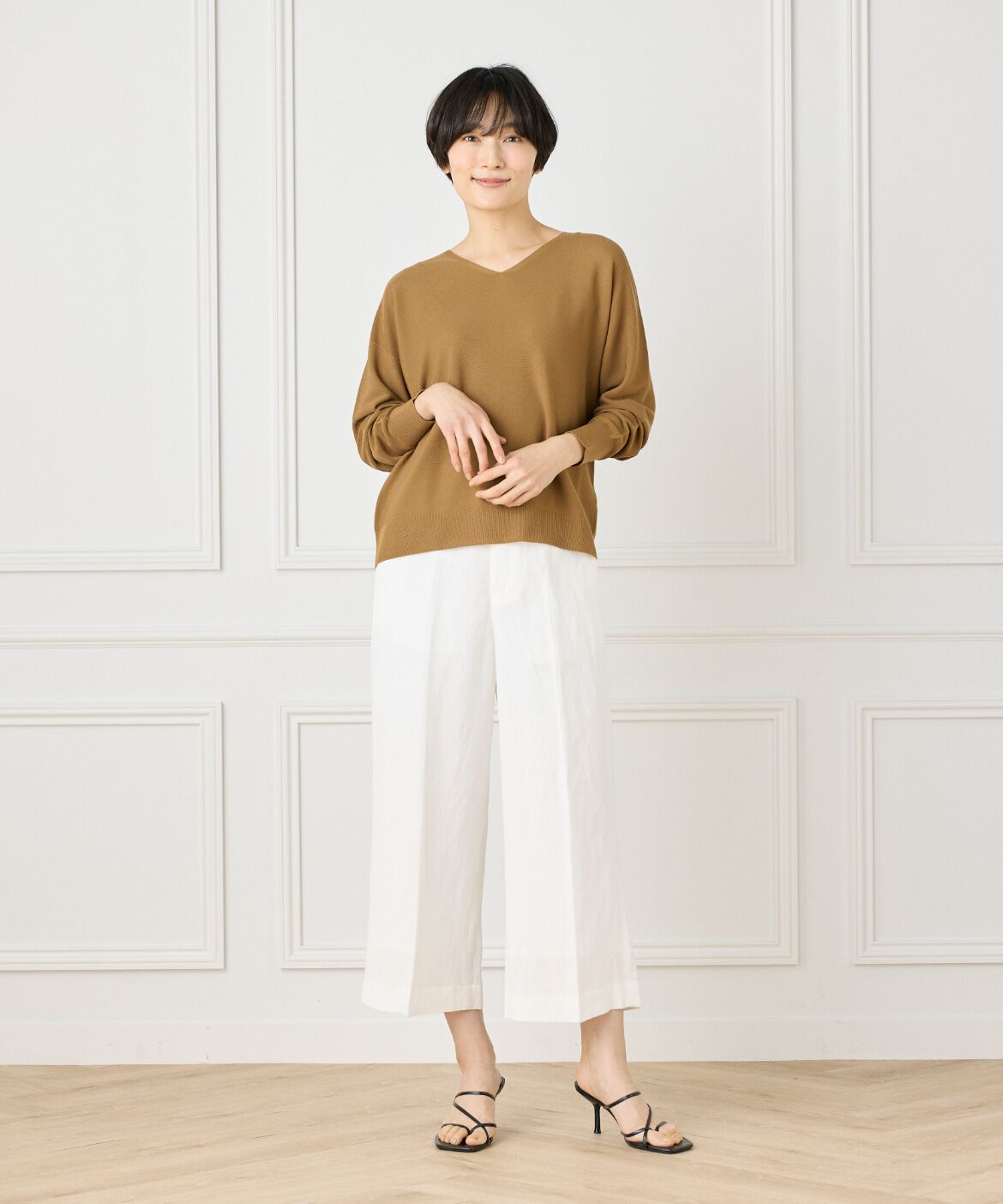 DAY by DAY it&rsquo;s international「ホールガーメントVネックニット《Cuoo》」|ニット・セーター|