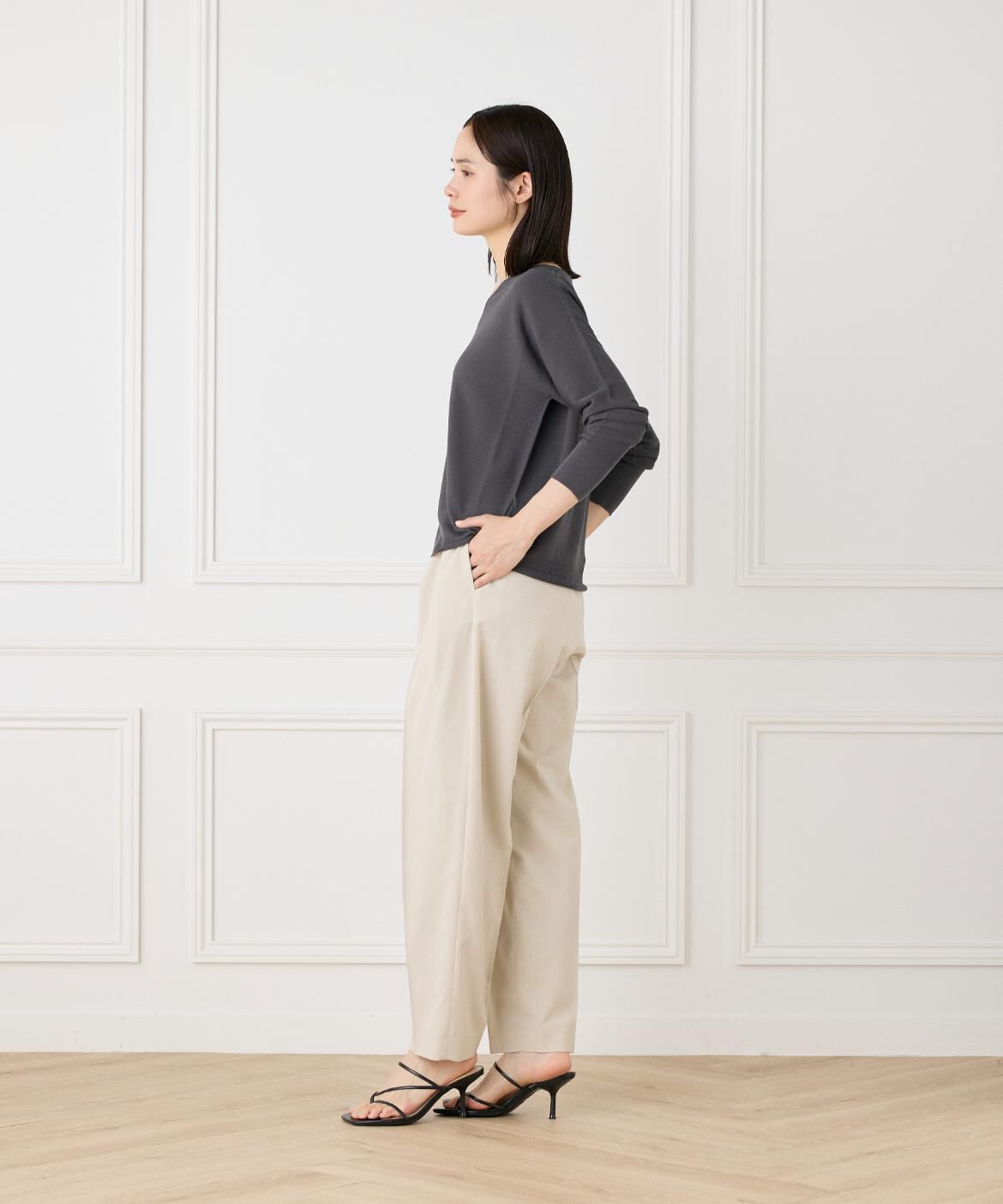 DAY by DAY it&rsquo;s international「ホールガーメントVネックニット《Cuoo》」|ニット・セーター|