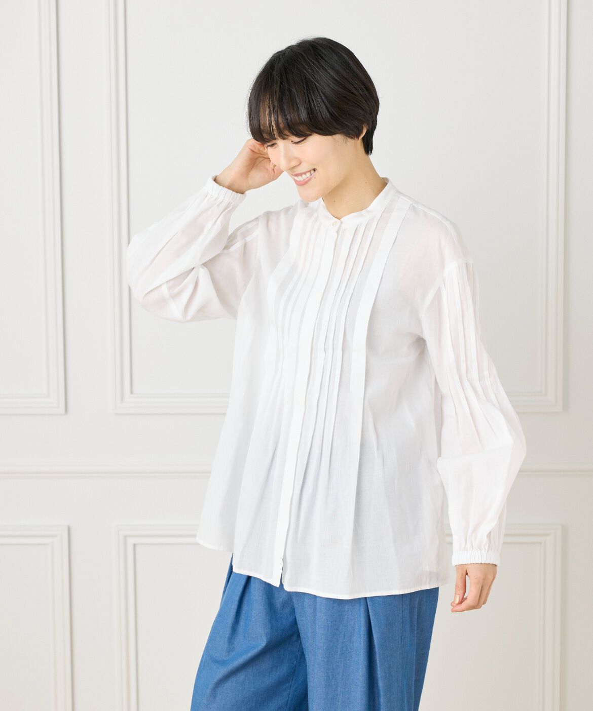 DAY by DAY it&rsquo;s international「ピンタックシャツブラウス」|シャツ・ブラウス|