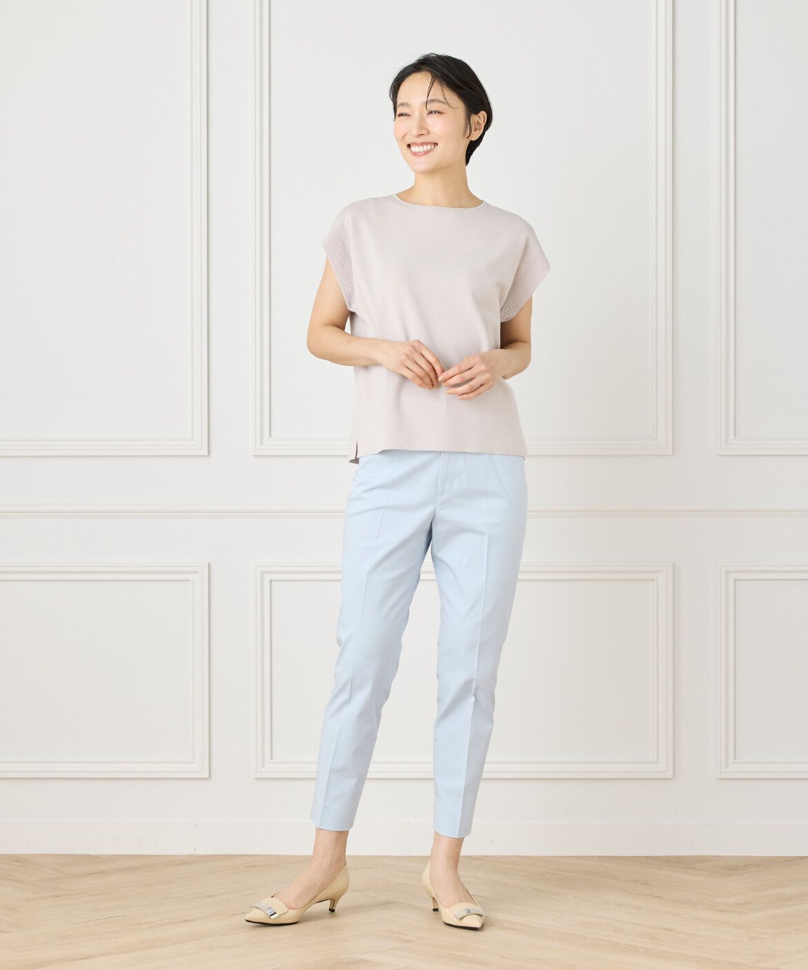 7-IDconcept.「ノースリーブニットプルオーバー」|ニット・セーター|