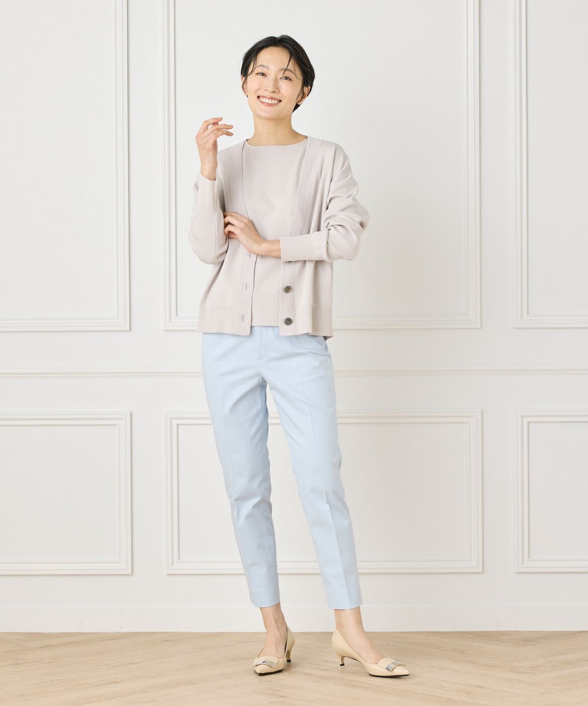 7-IDconcept.「ノースリーブニットプルオーバー」|ニット・セーター|