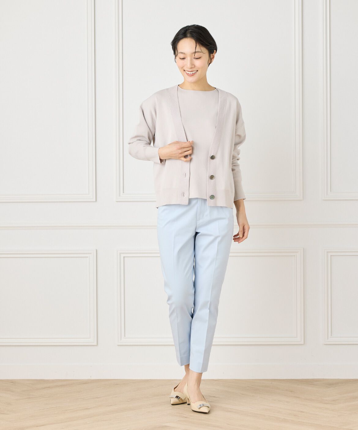 7-IDconcept.「ノースリーブニットプルオーバー」|ニット・セーター|