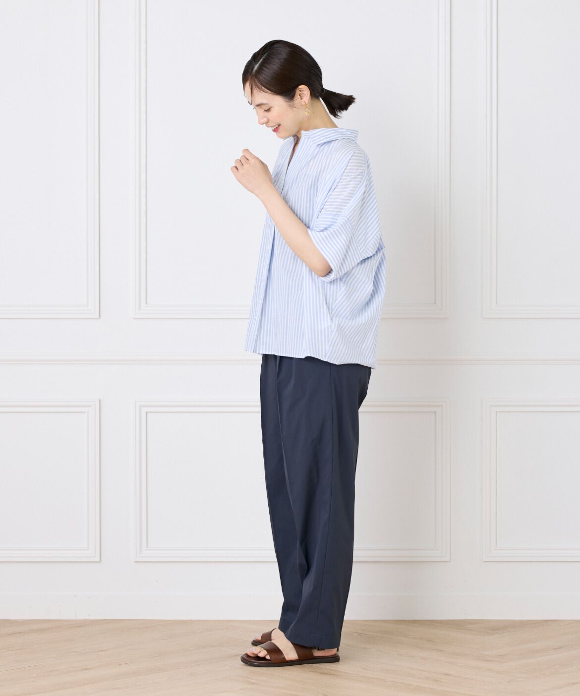 DAY by DAY it&rsquo;s international「オーバーサイズスキッパーシャツ」|シャツ・ブラウス|