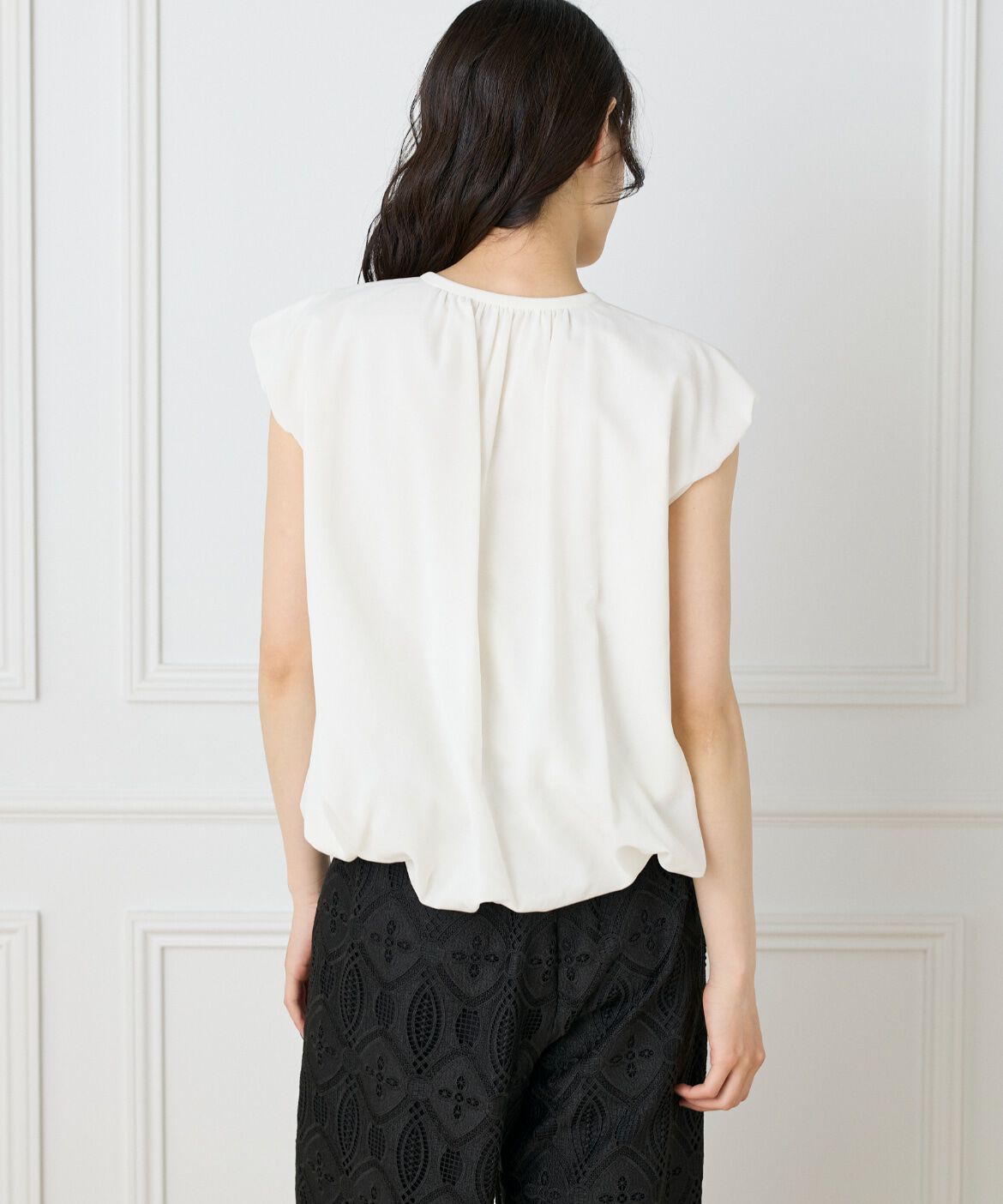 INED「バルーンブラウス」|シャツ・ブラウス|