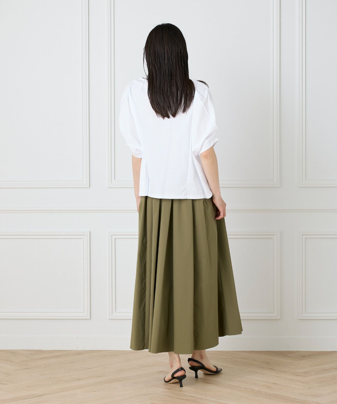 DAY by DAY it&rsquo;s international「タックフレアスカート」|スカート|