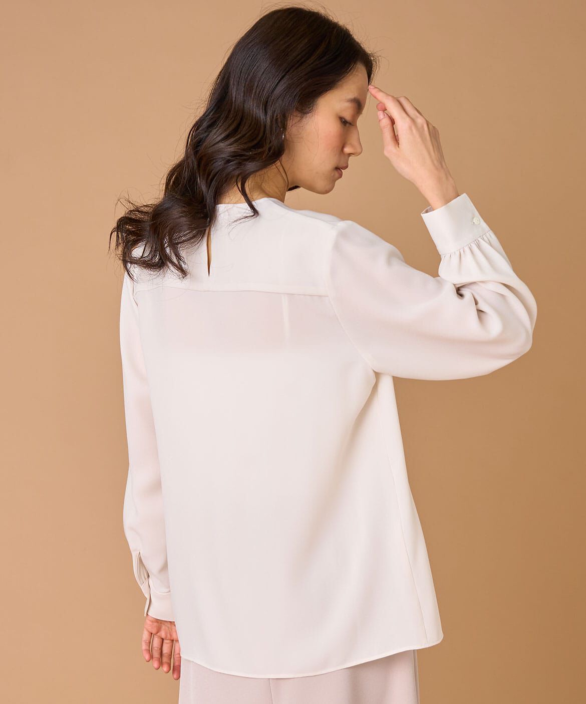 INED「ラッフルブラウス」|シャツ・ブラウス|