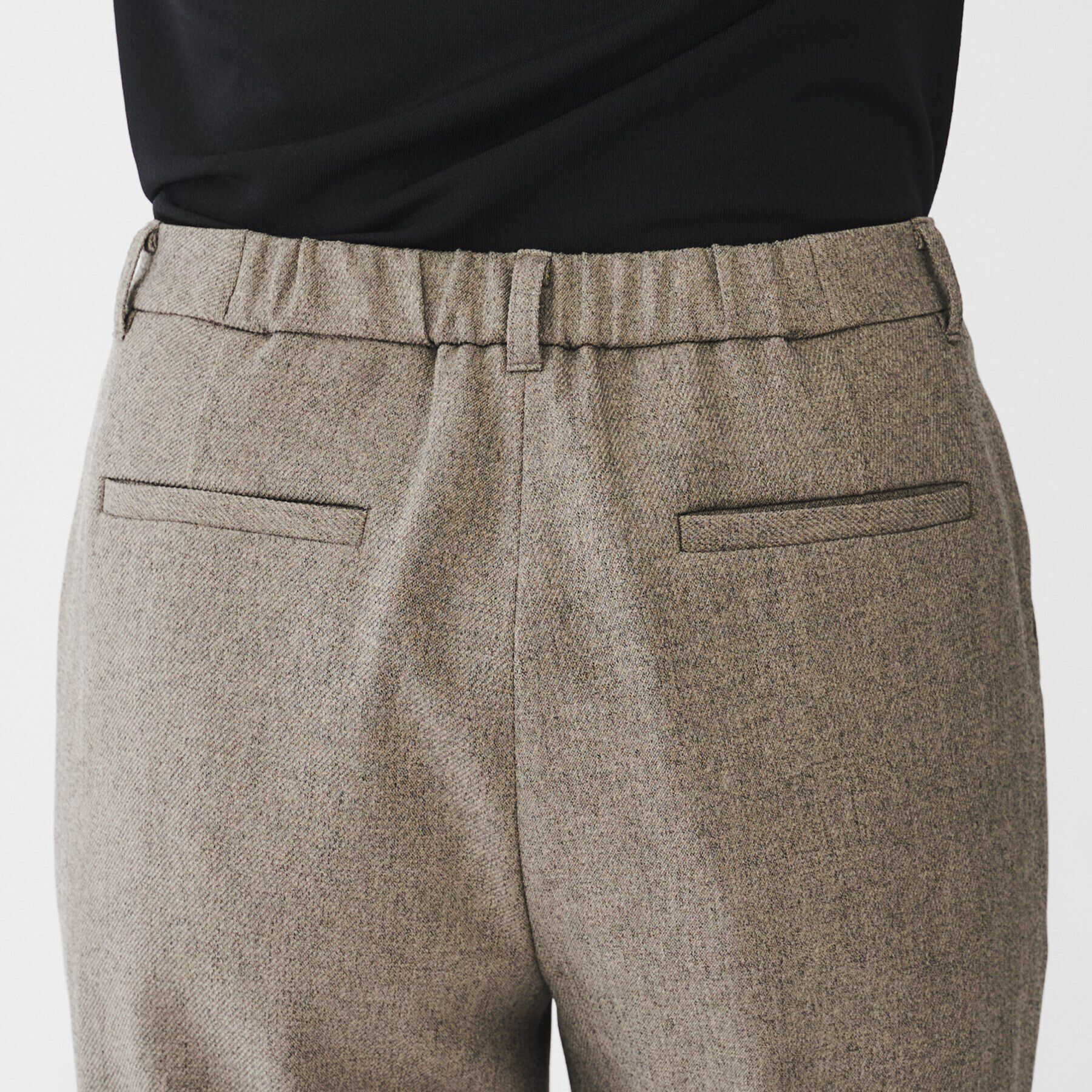 UNTITLED「【通勤スーツ／入卒/セレモニー】ウーステッドカルゼ テーパードパンツ」|その他|