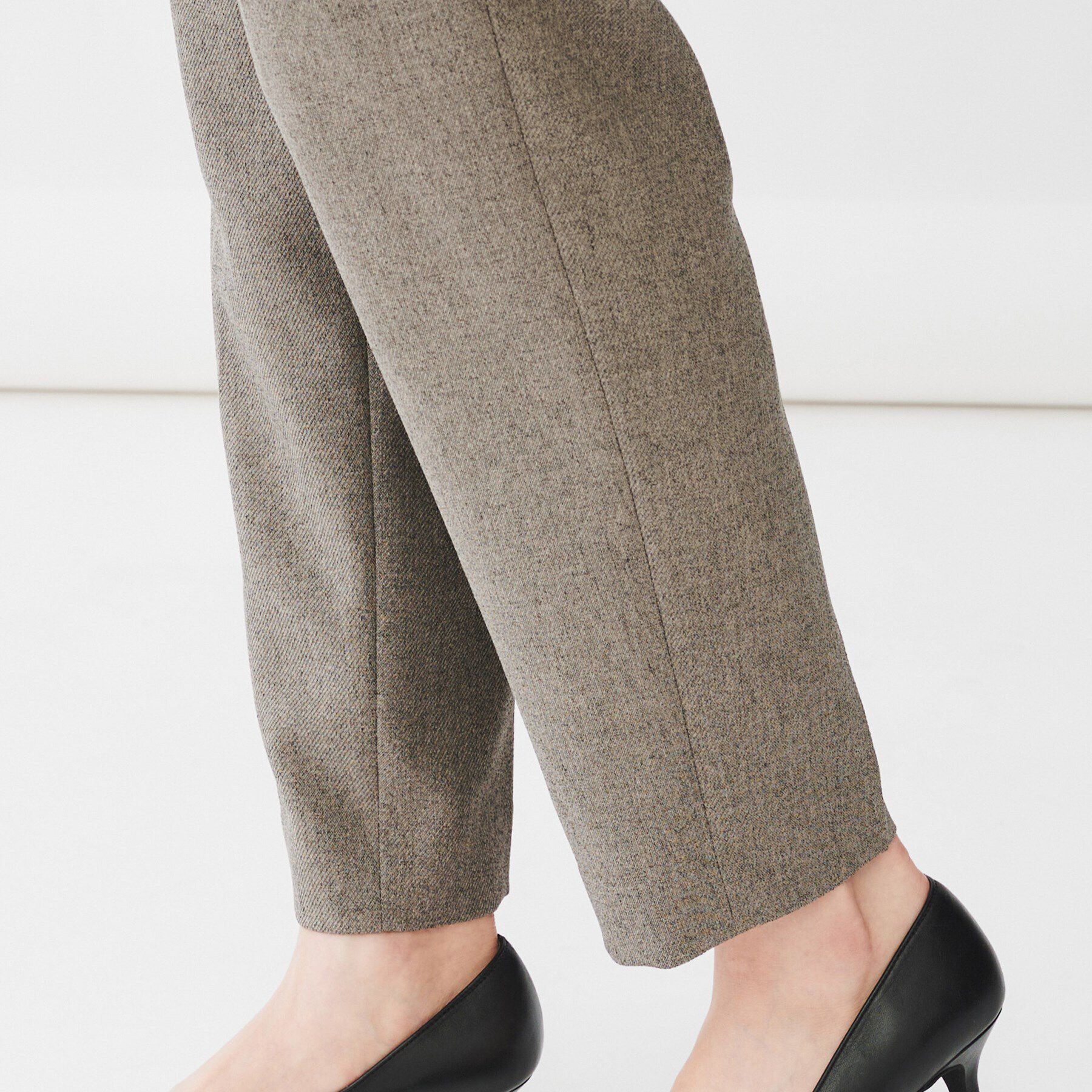 UNTITLED「【通勤スーツ／入卒/セレモニー】ウーステッドカルゼ テーパードパンツ」|その他|