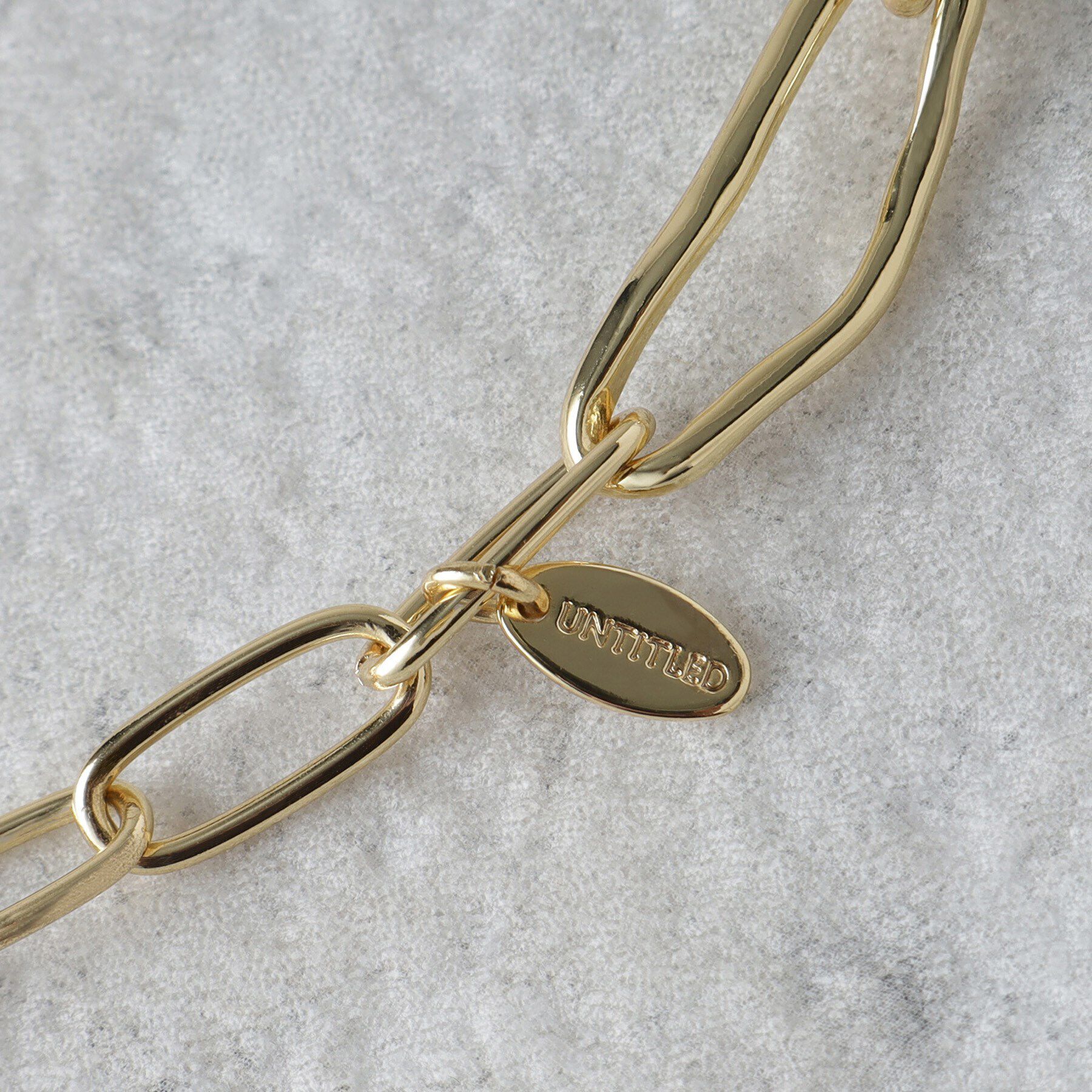 UNTITLED「チャンキーチェーン」|ネックレス|