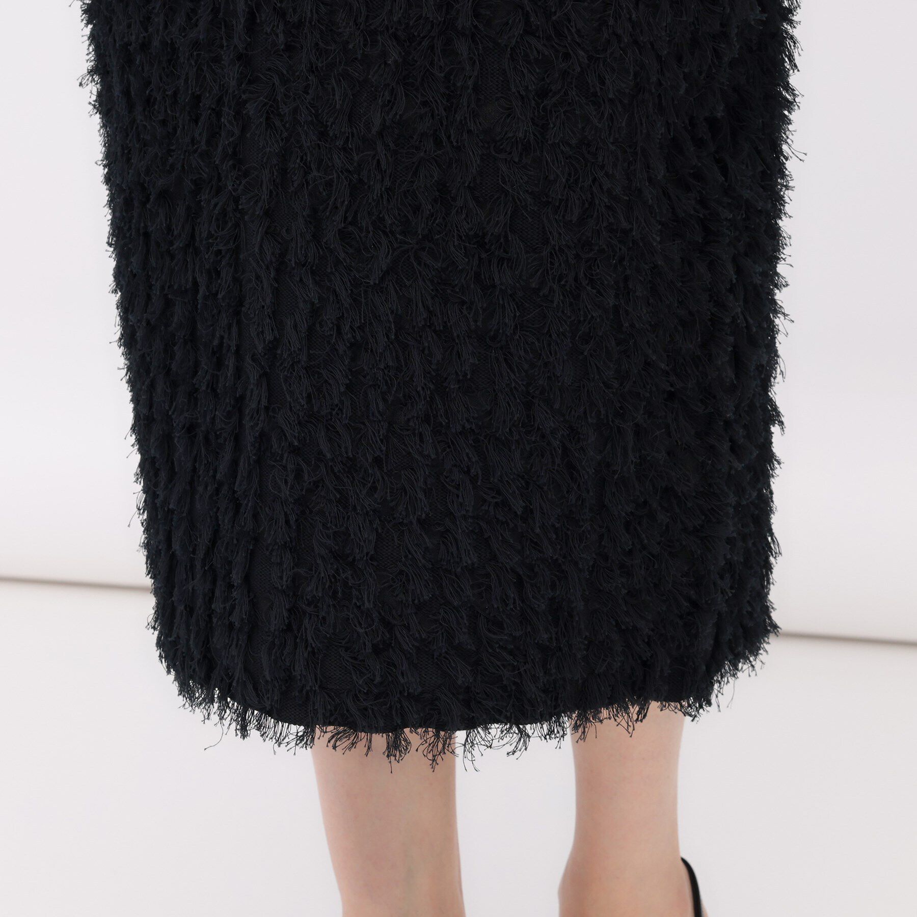 UNTITLED「【セットアップ可能】フリンジコットンスカート」|スカート|