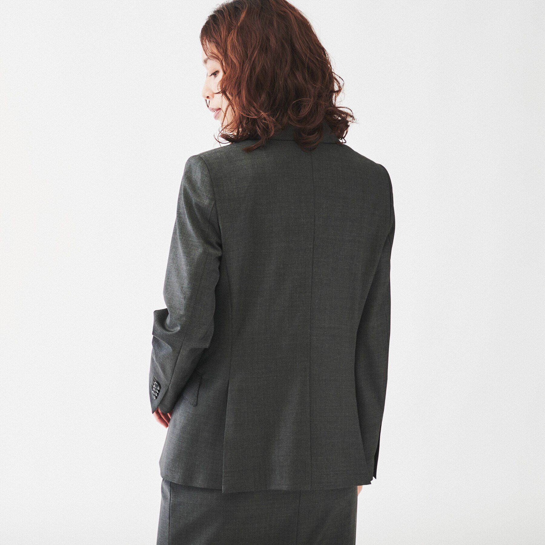 UNTITLED「【通勤スーツ/日本製】ウーステッド テーラードジャケット」|テーラードジャケット|