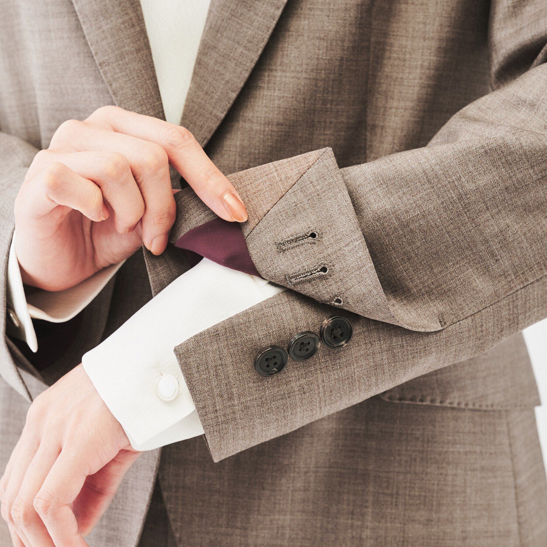 UNTITLED「【通勤スーツ/日本製】ウーステッド テーラードジャケット」|テーラードジャケット|