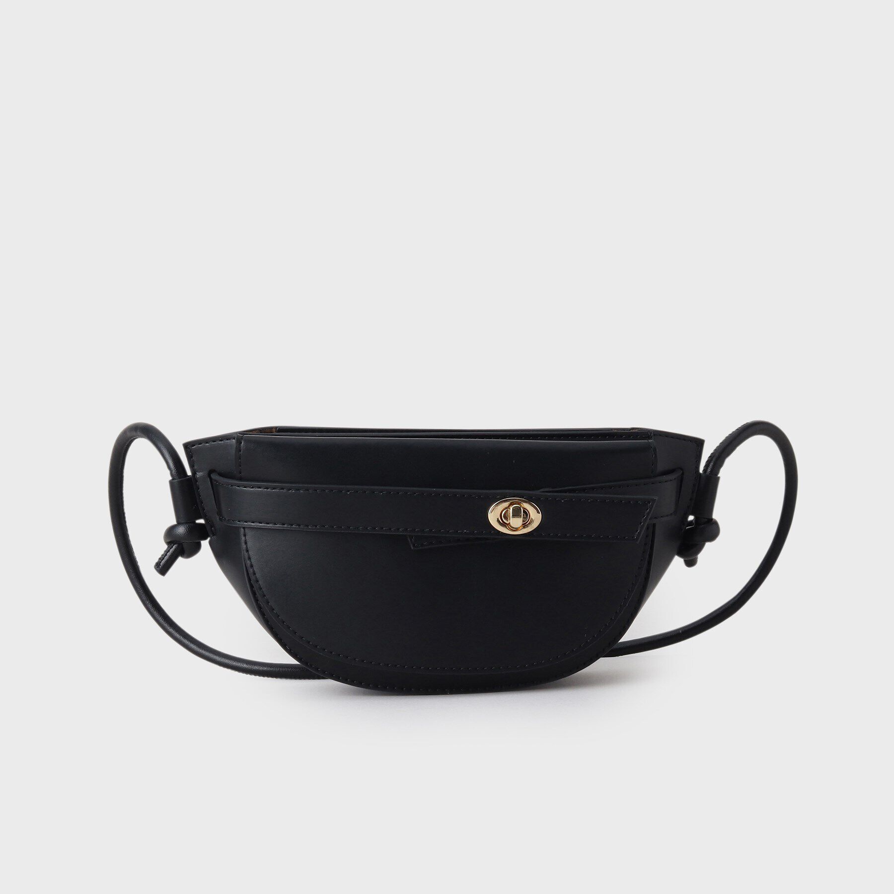 UNTITLED「ラウンドミニショルダー」|ショルダー・メッセンジャー|ブラック(019)