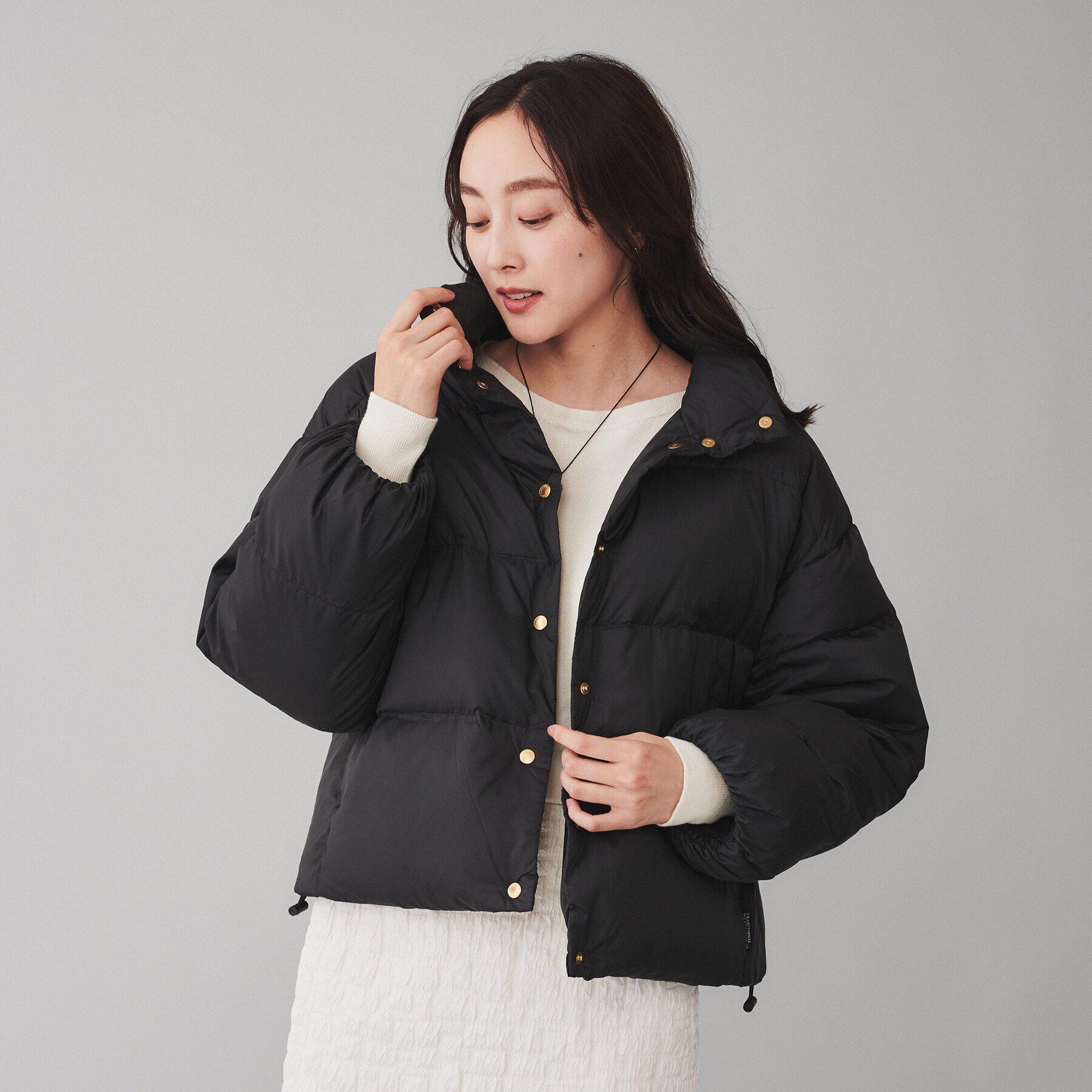 UNTITLED「【 TRADITIONAL WEATHERWEAR 】HASELEY ダウンパッカブル」|ダウン|ブラック(019)