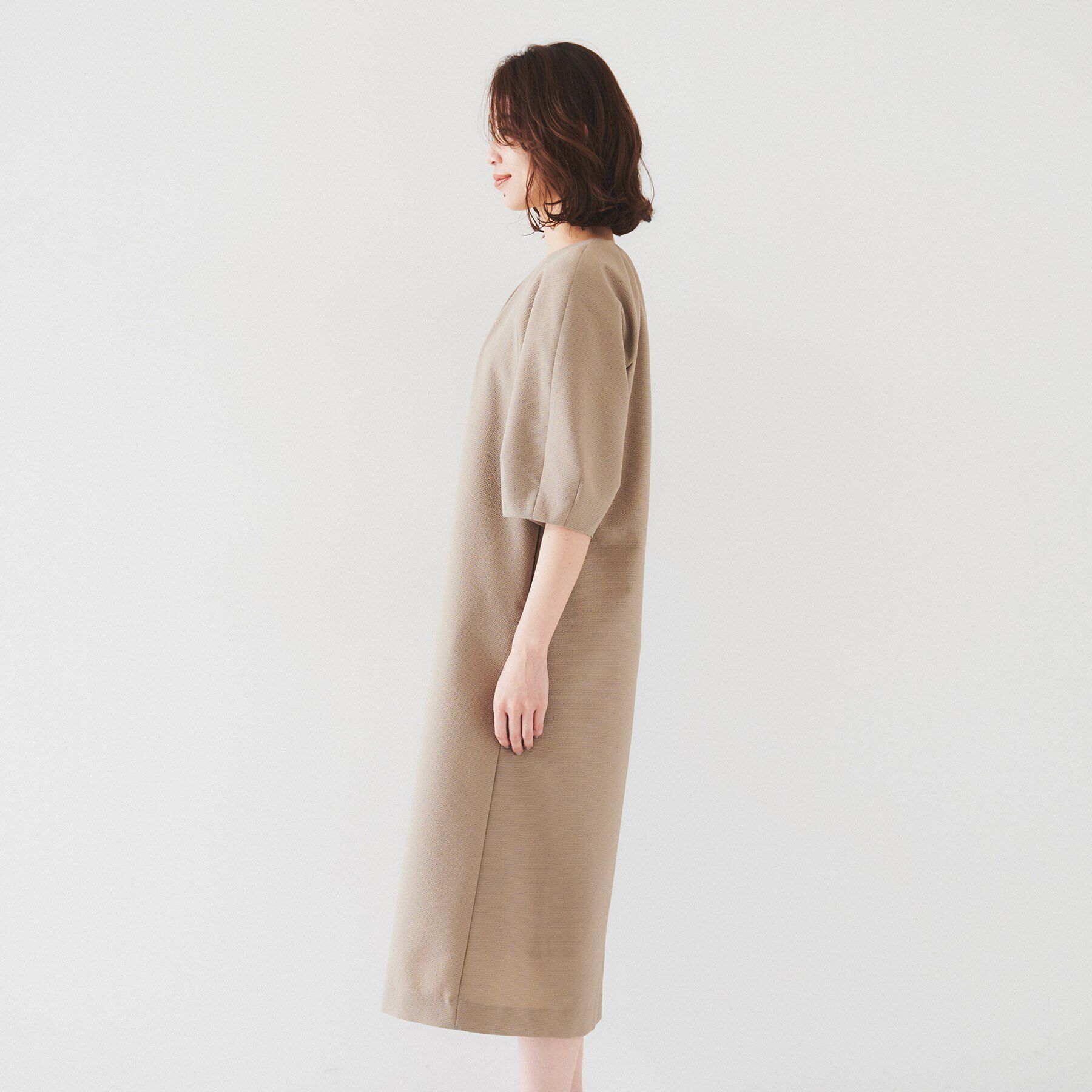 UNTITLED「【ストレッチ/ポケットあり】サッカーワンピース」|ワンピース|