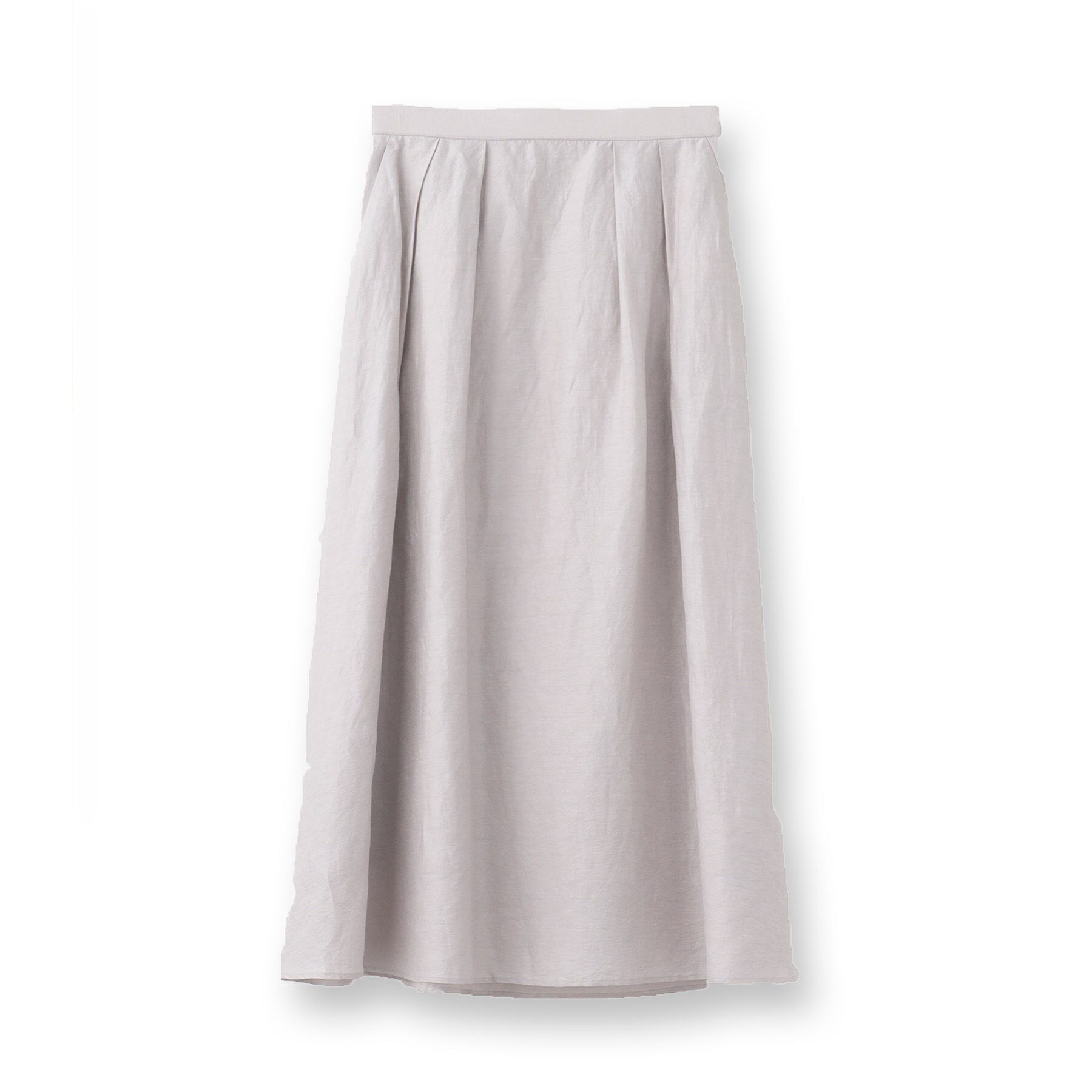 UNTITLED「【セットアップ可能/手洗い可】リネン混フレアスカート」|スカート|
