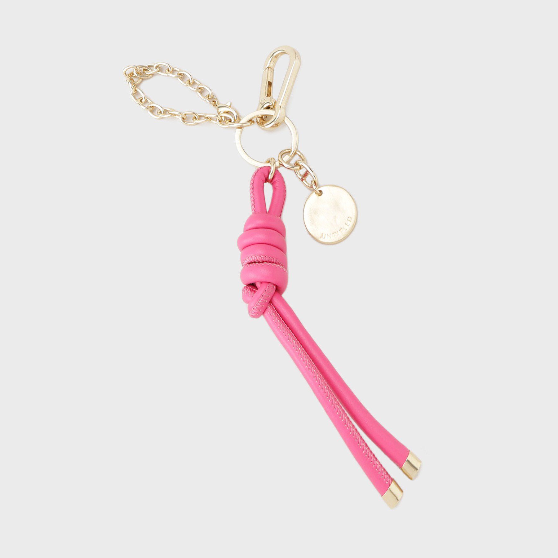 UNTITLED「【トレンド】ストリングカラーチャーム」|キーケース|