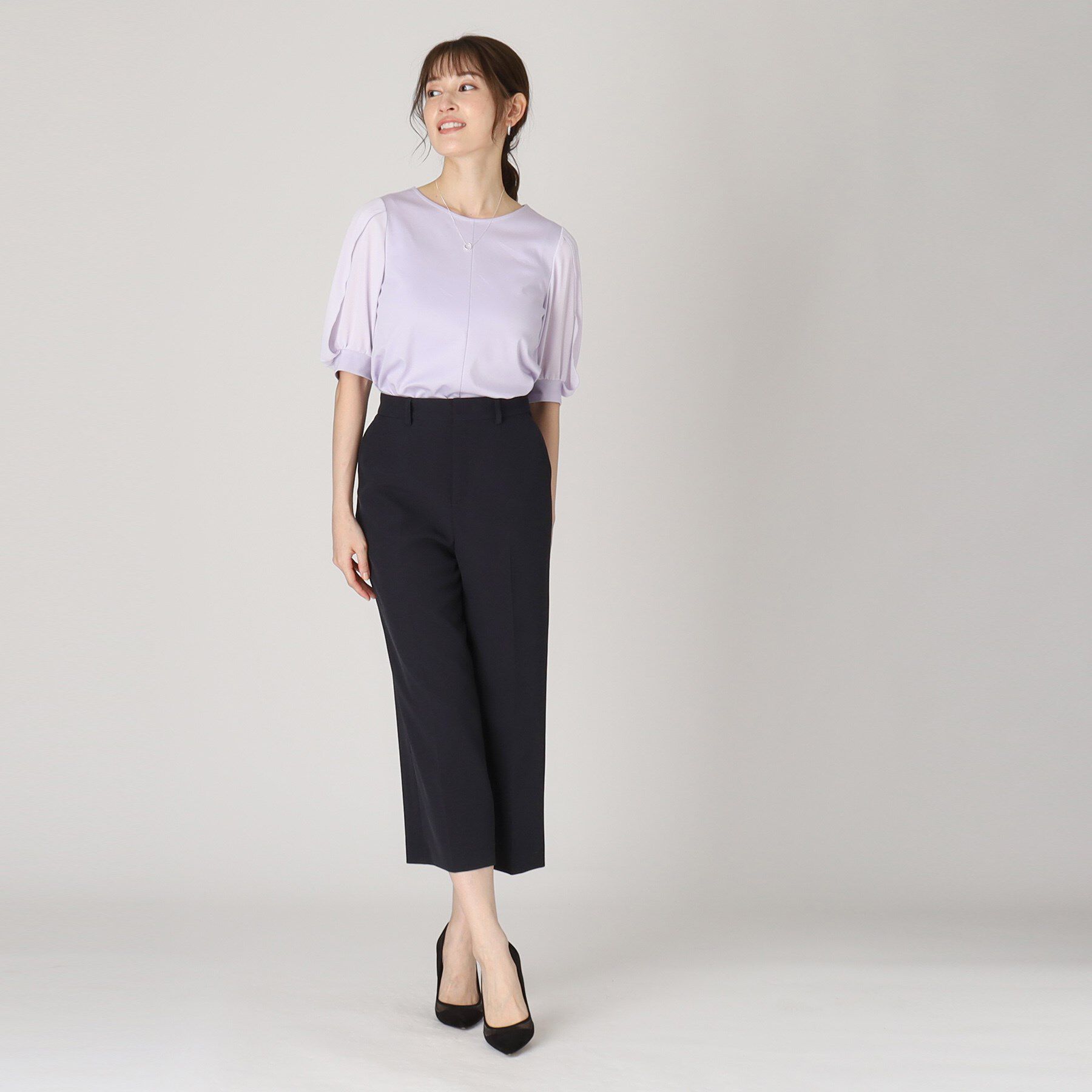 COUP DE CHANCE「【洗える／日本製】ジャージプルオーバー」|シャツ・ブラウス|