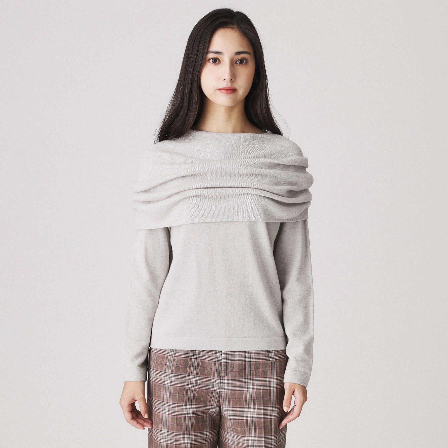 COUP DE CHANCE「【日本製】オフショルニットプルオーバー」|ニット・セーター|