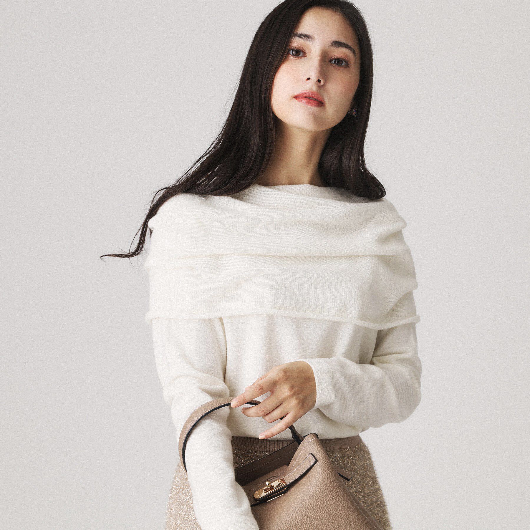 COUP DE CHANCE「【日本製】オフショルニットプルオーバー」|ニット・セーター|