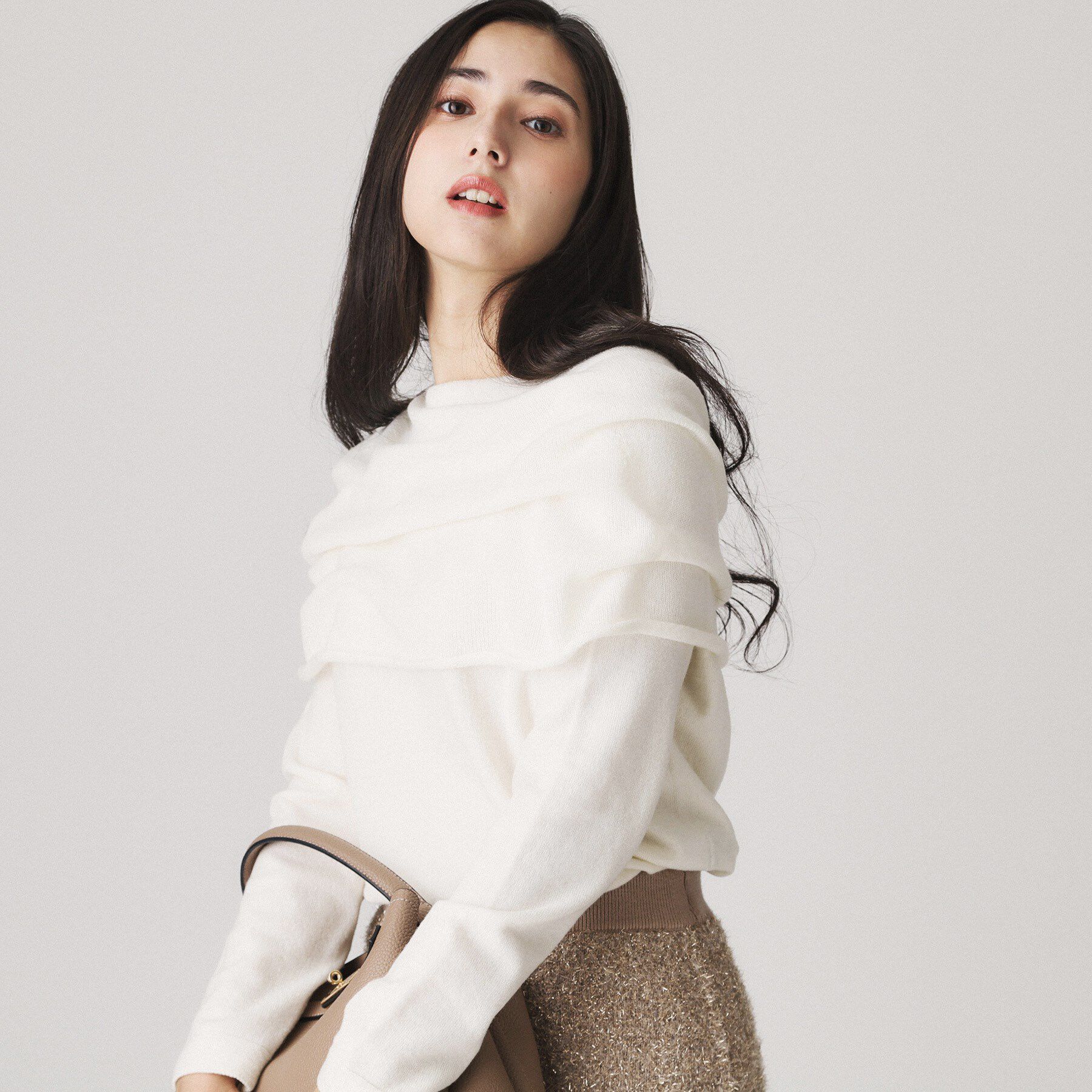 COUP DE CHANCE「【日本製】オフショルニットプルオーバー」|ニット・セーター|