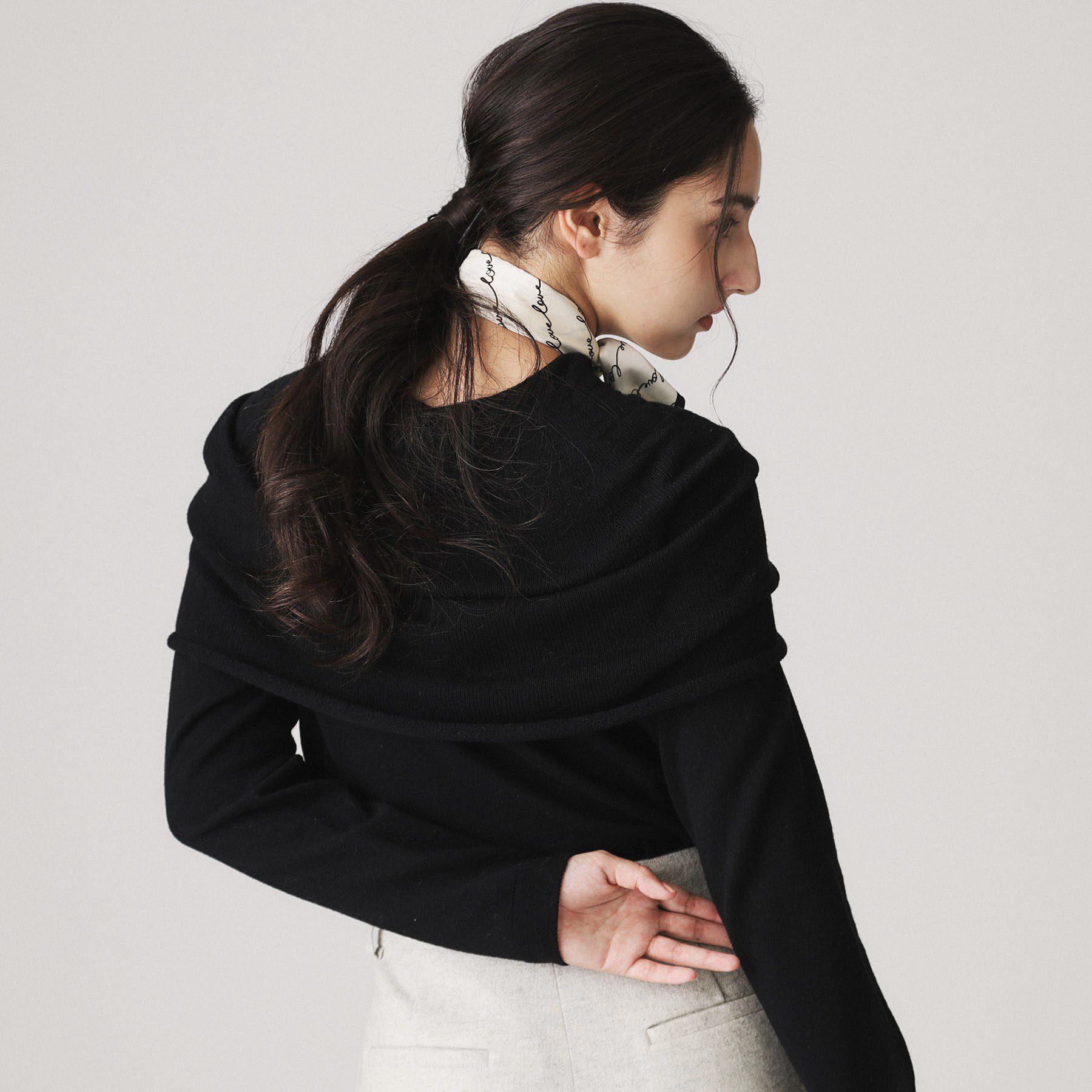 COUP DE CHANCE「【日本製】オフショルニットプルオーバー」|ニット・セーター|