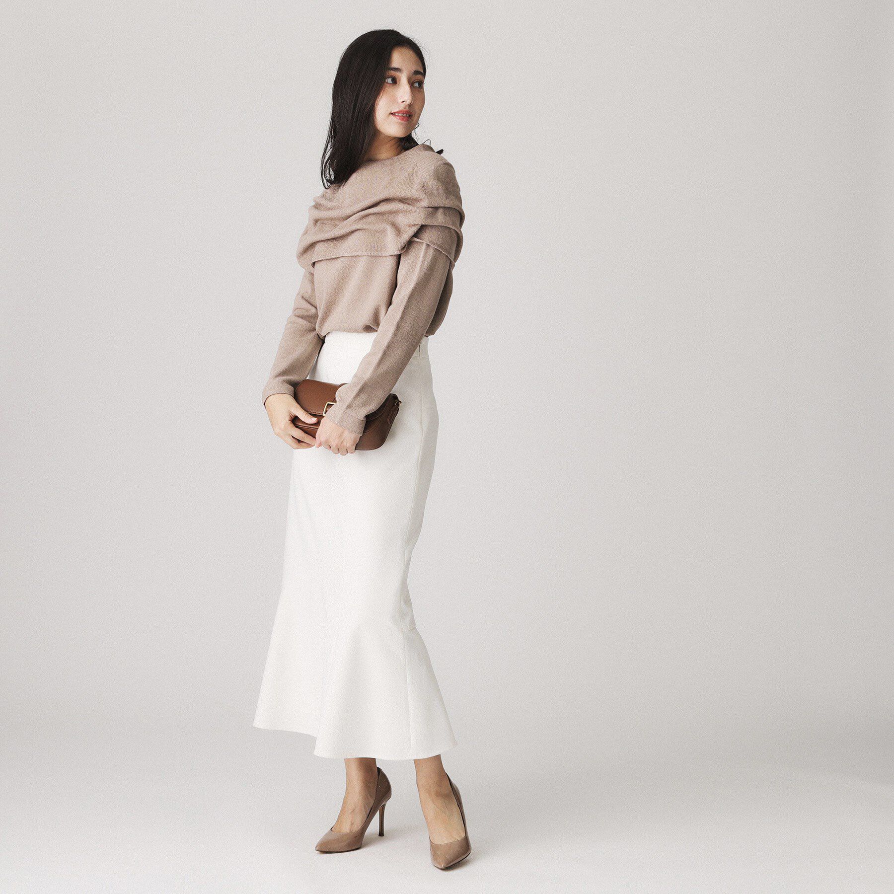 COUP DE CHANCE「【日本製】オフショルニットプルオーバー」|ニット・セーター|