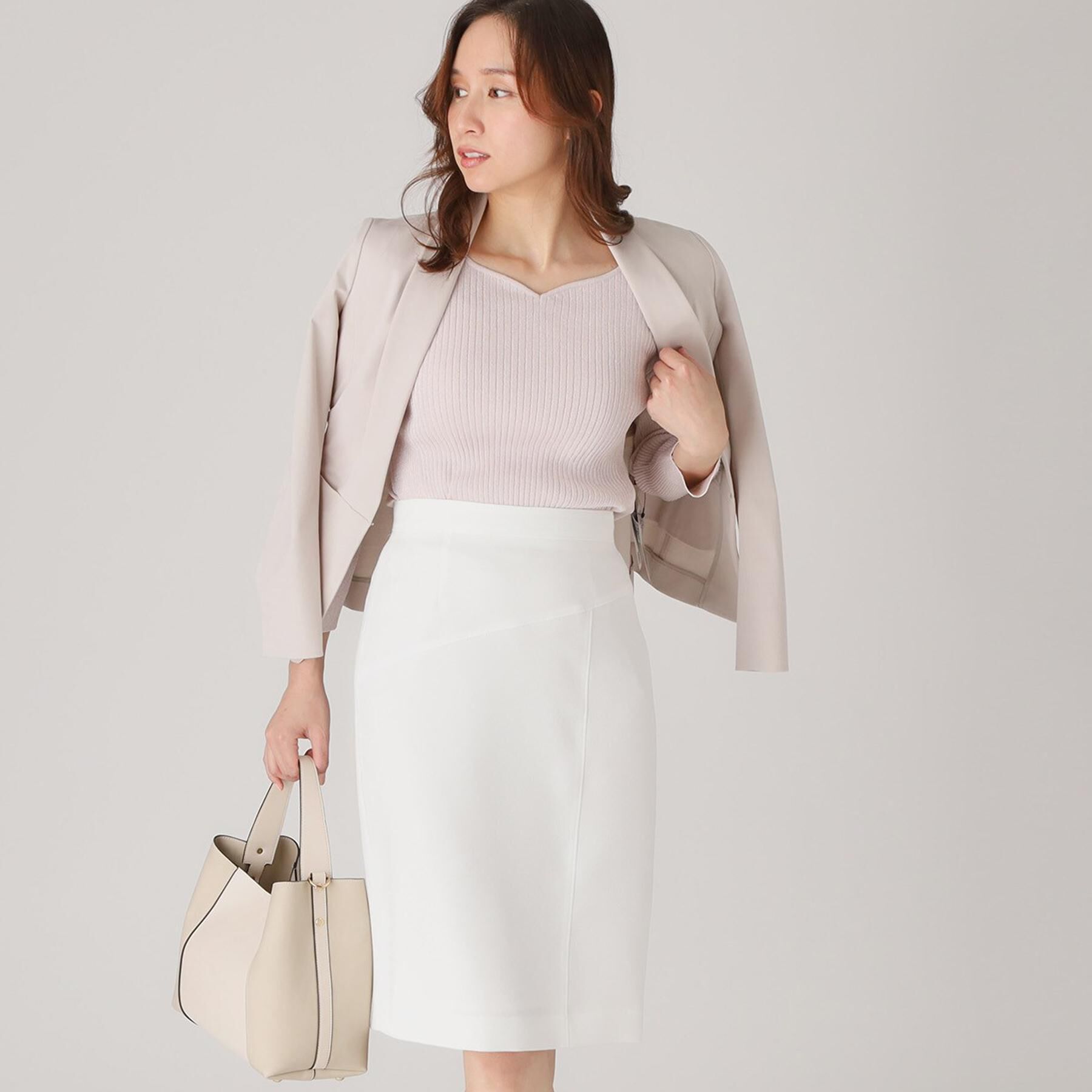 COUP DE CHANCE「【手洗い可／日本製】タイトスカート」|スカート|