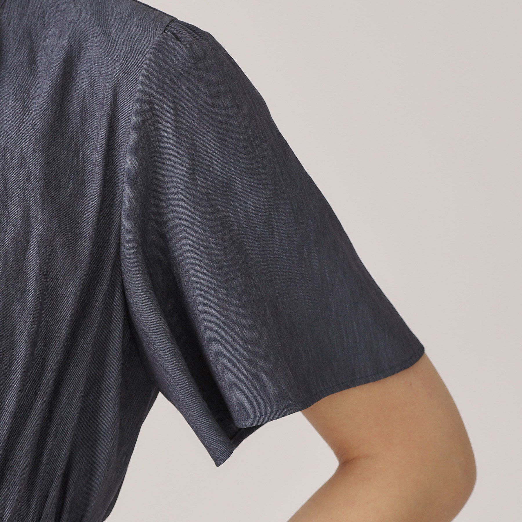 COUP DE CHANCE「【洗える／裏なし】ゴムシャーリングデザインのワンピース」|ワンピース|