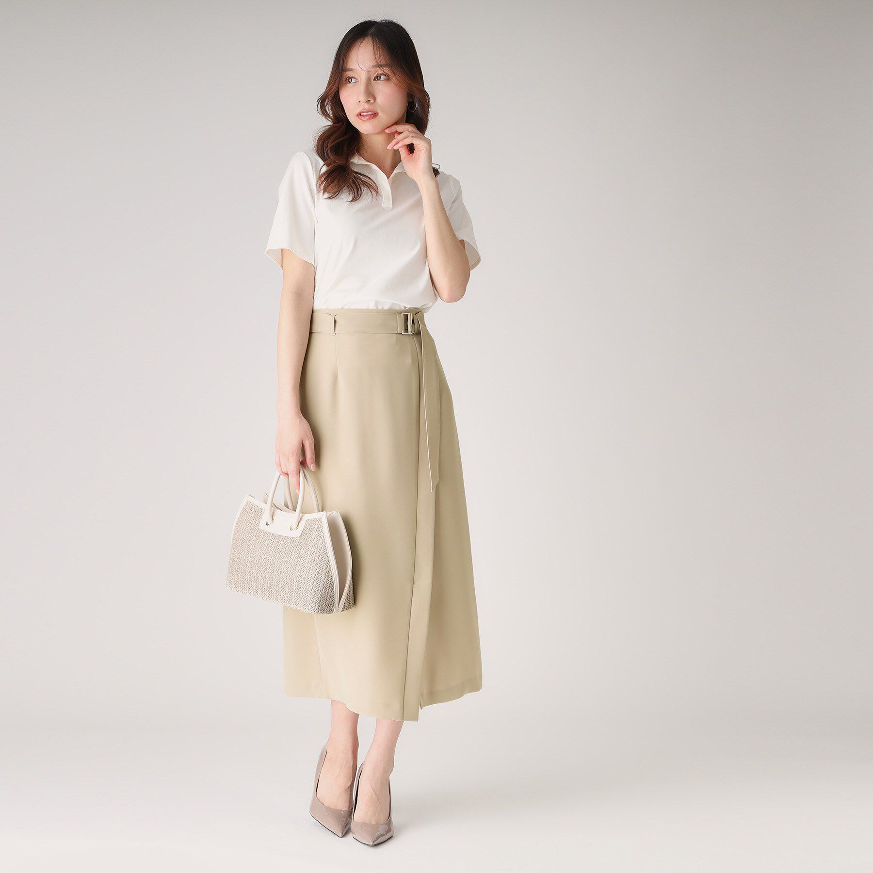 COUP DE CHANCE「【洗える／日本製】スキッパーカットソー」|Tシャツ・カットソー|