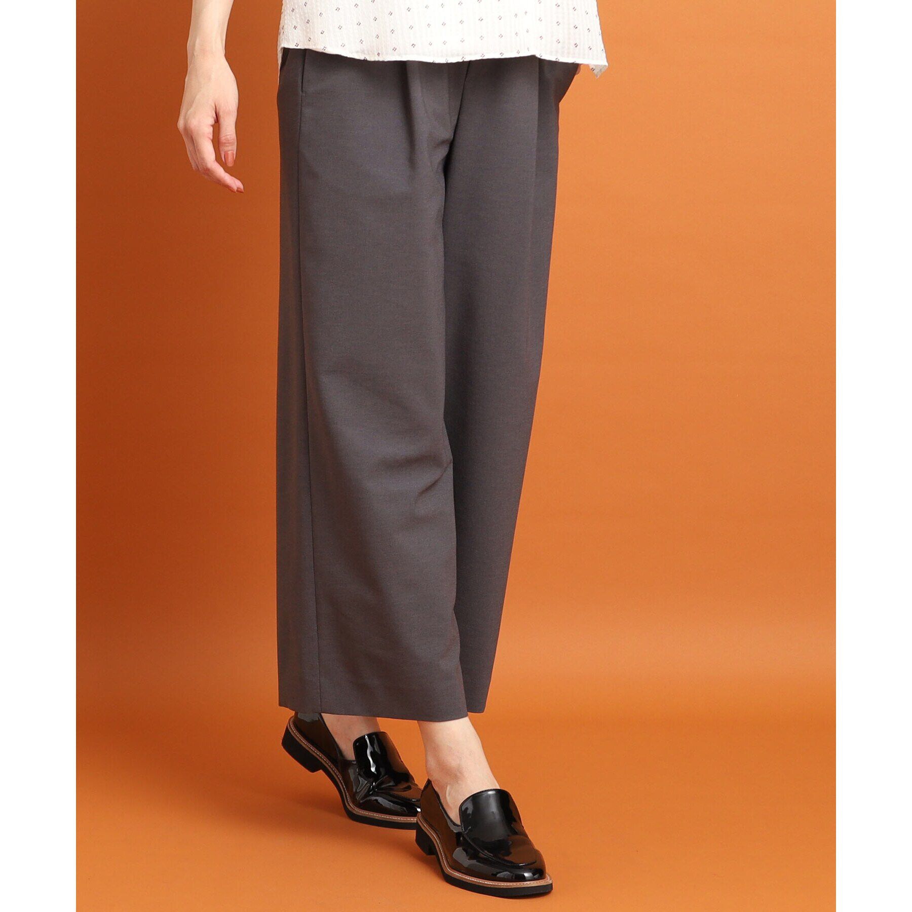 Reflect「【SALE／接触冷感／マシンウォッシュ可／ウエスト総ゴム】フルレングスワイドパンツ」|その他|