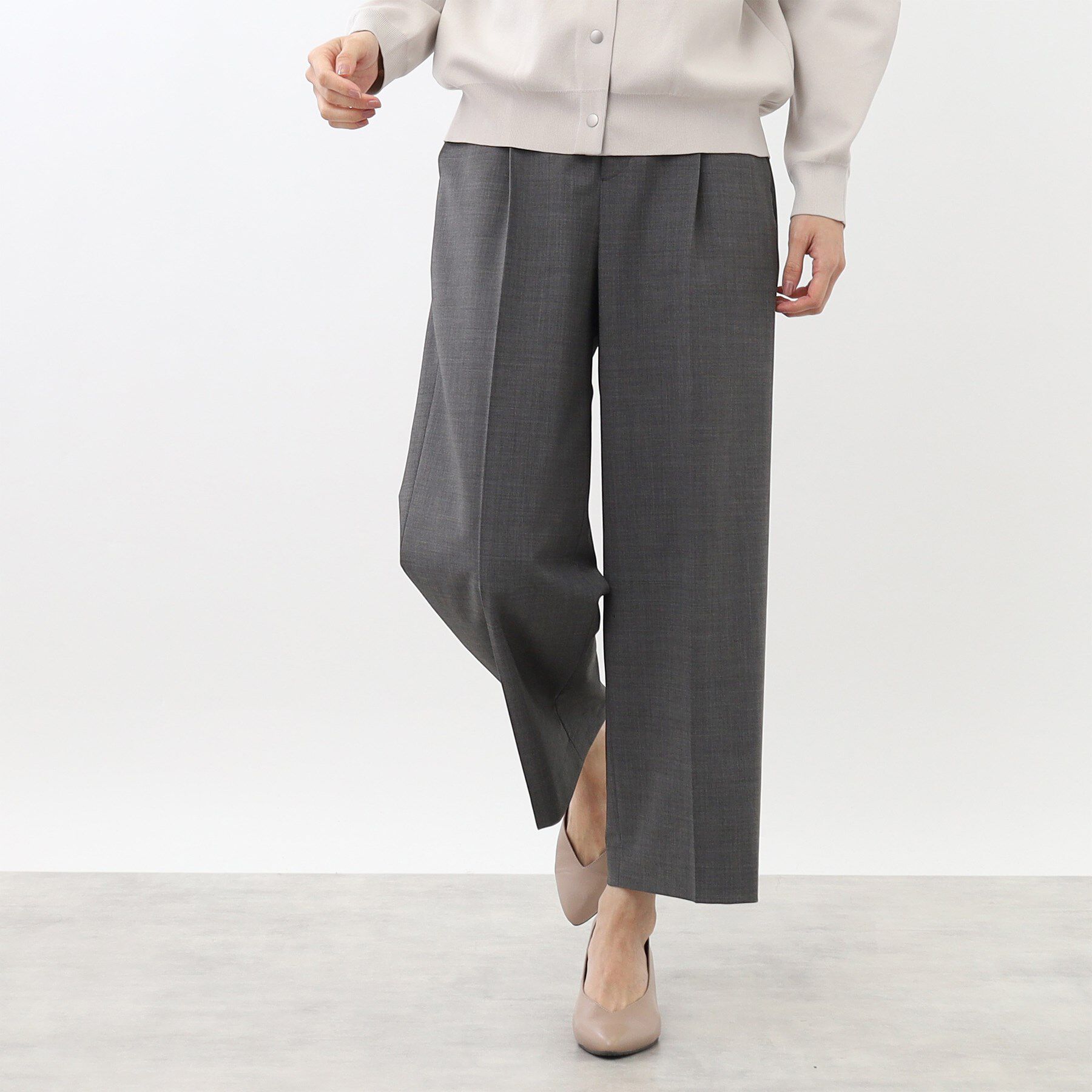 Reflect「【手洗い可】スタイルアップワイドパンツ」|その他|