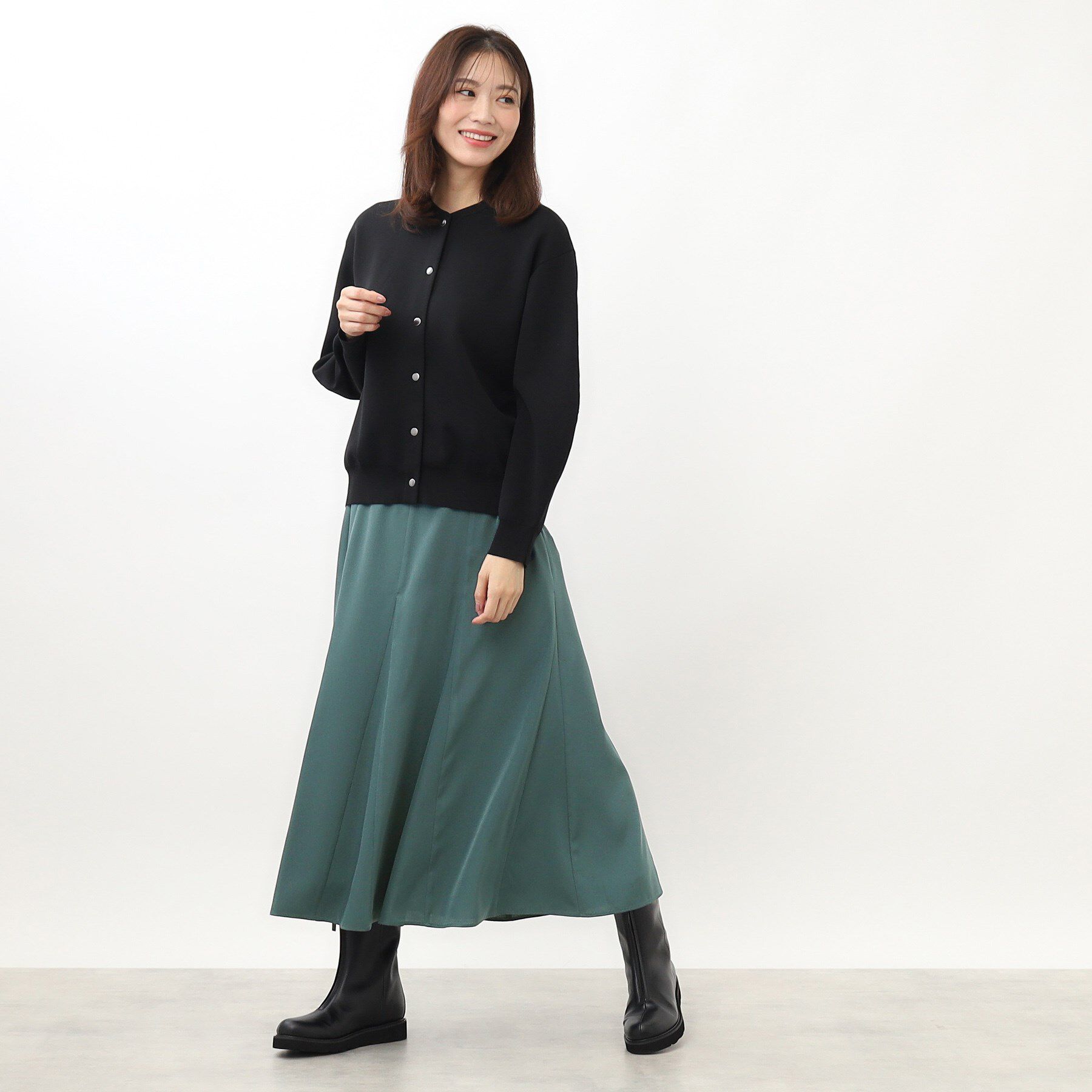 Reflect「【WEB限定カラーあり／手洗い可】マキシフレアスカート」|スカート|