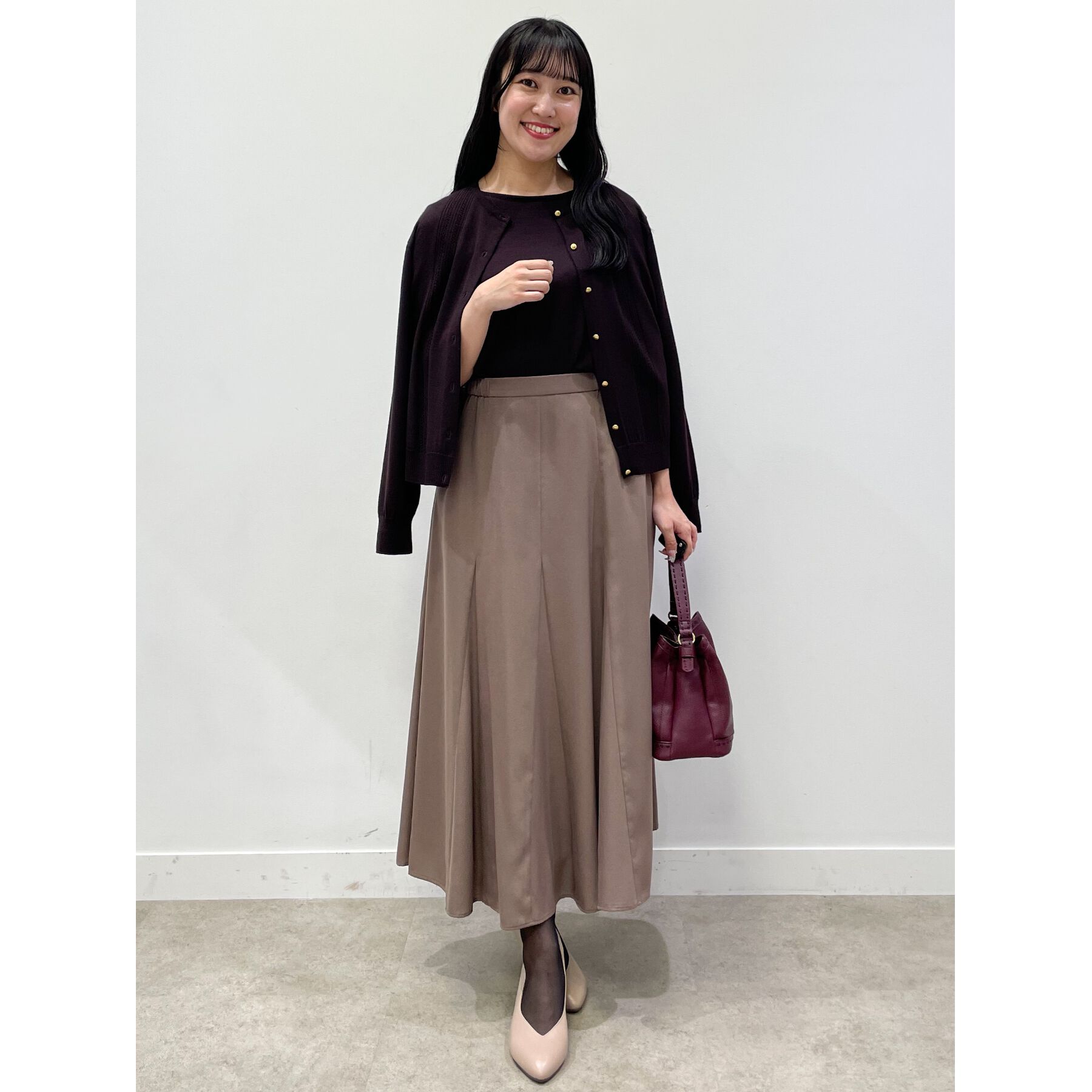 Reflect「【WEB限定カラーあり／手洗い可】マキシフレアスカート」|スカート|