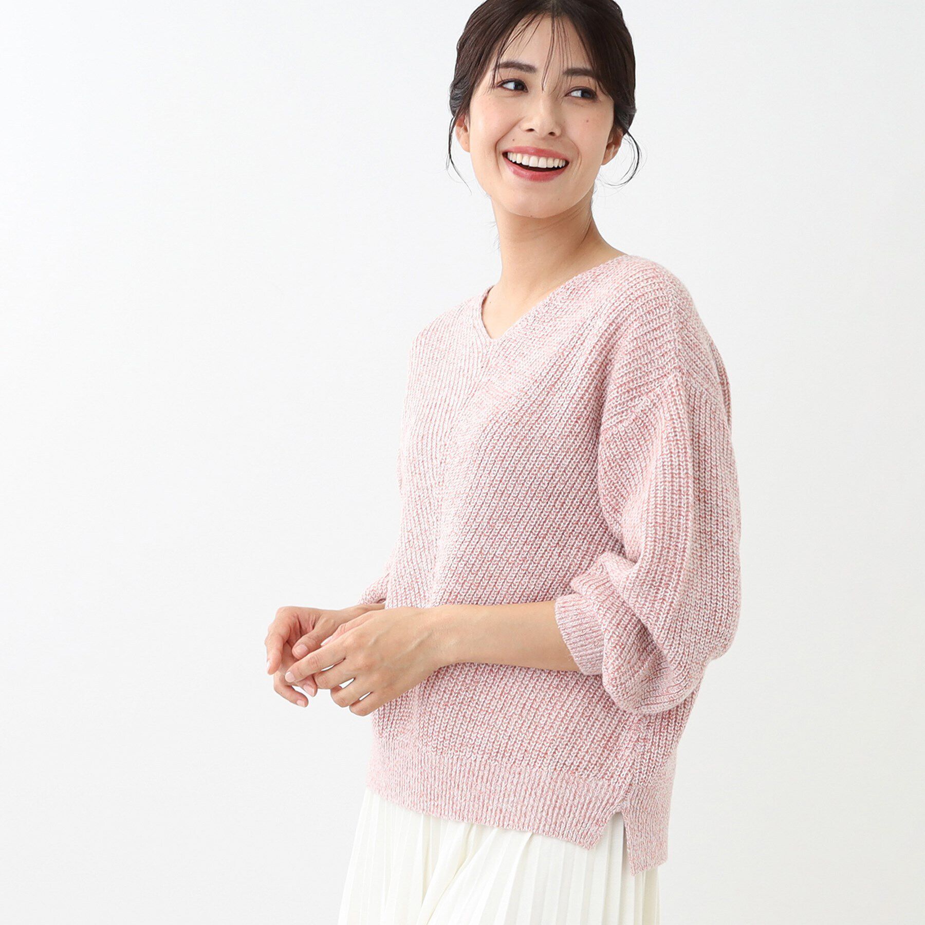 Reflect「【洗える】ミックスカラーニット」|ニット・セーター|